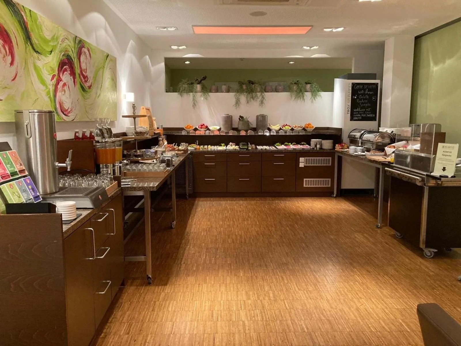 Breakfast in ACANTUS Hotel