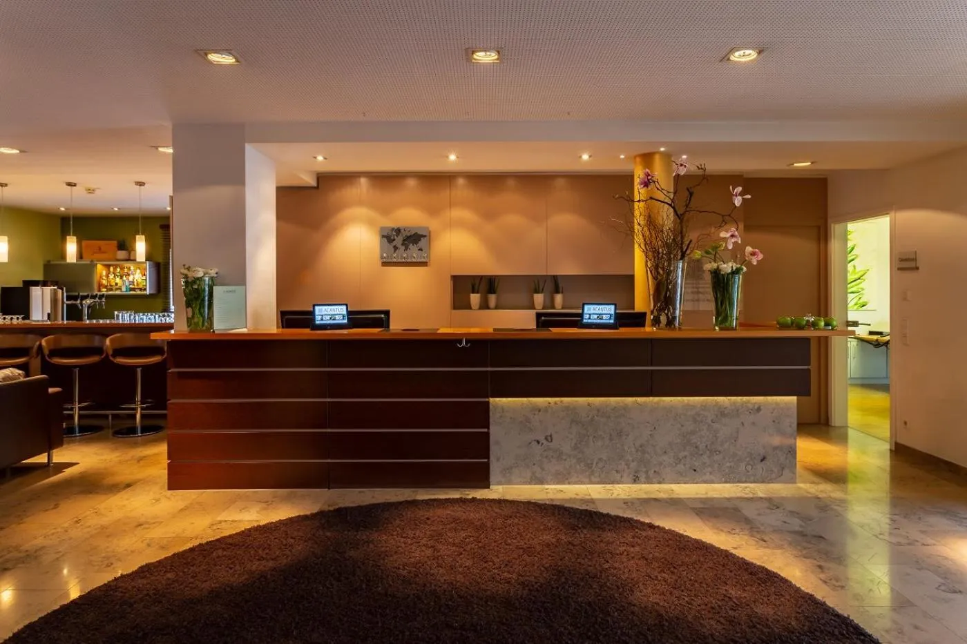 Lobby or reception in ACANTUS Hotel