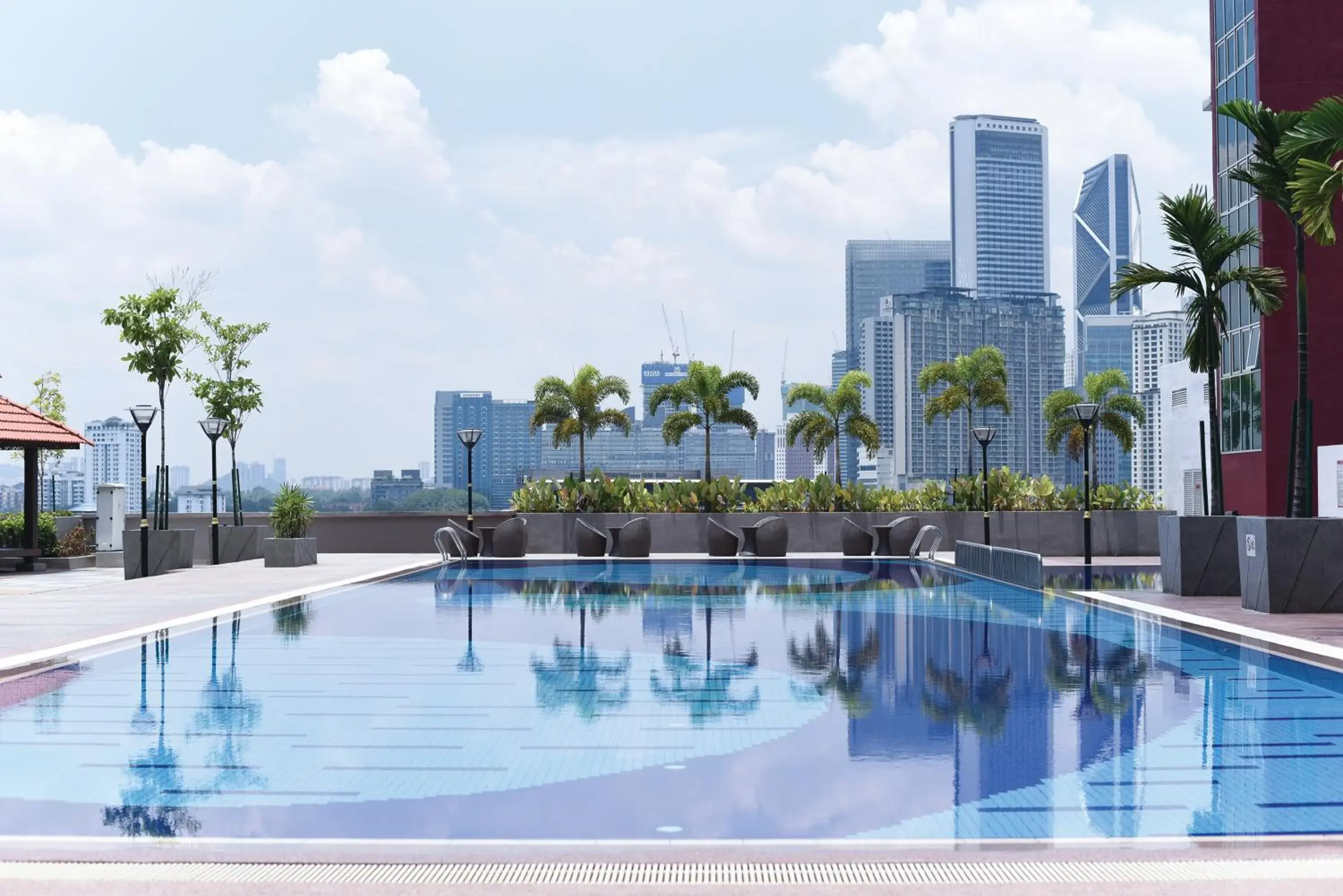 Swimming pool in UTM Hotel & Residence Swimming pool in UTM Hotel & Residence