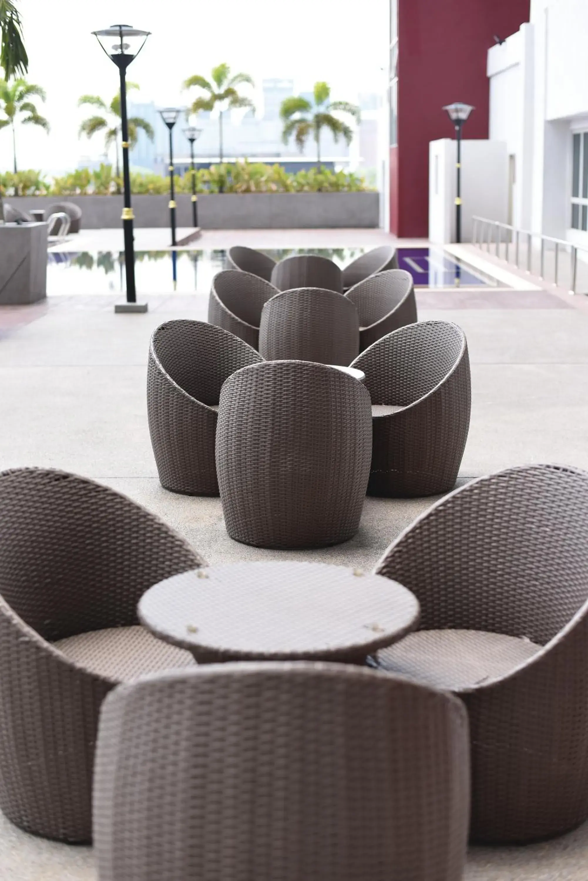 Swimming pool in UTM Hotel & Residence Swimming pool in UTM Hotel & Residence