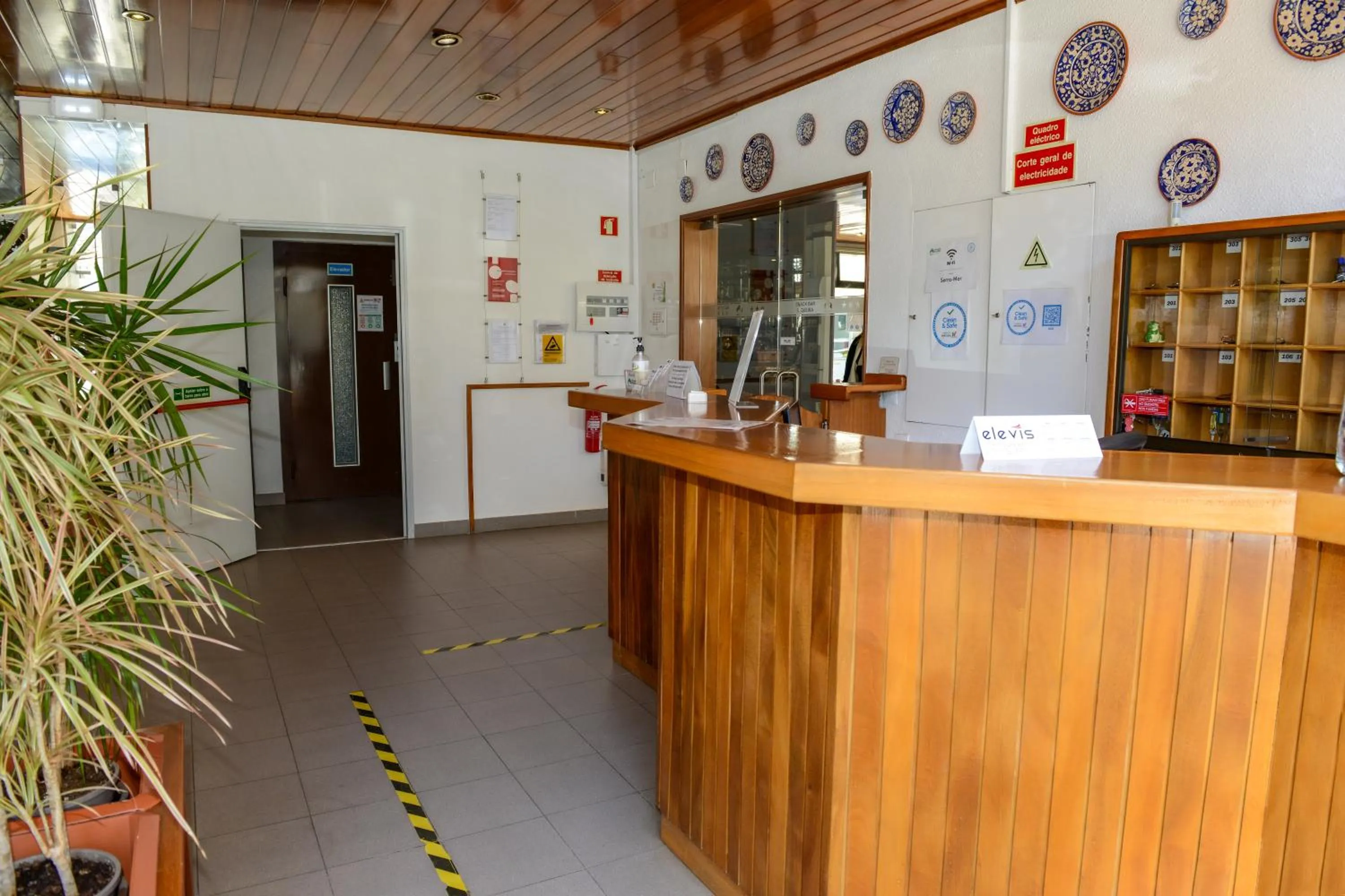 Lobby or reception in Estalagem Sequeira