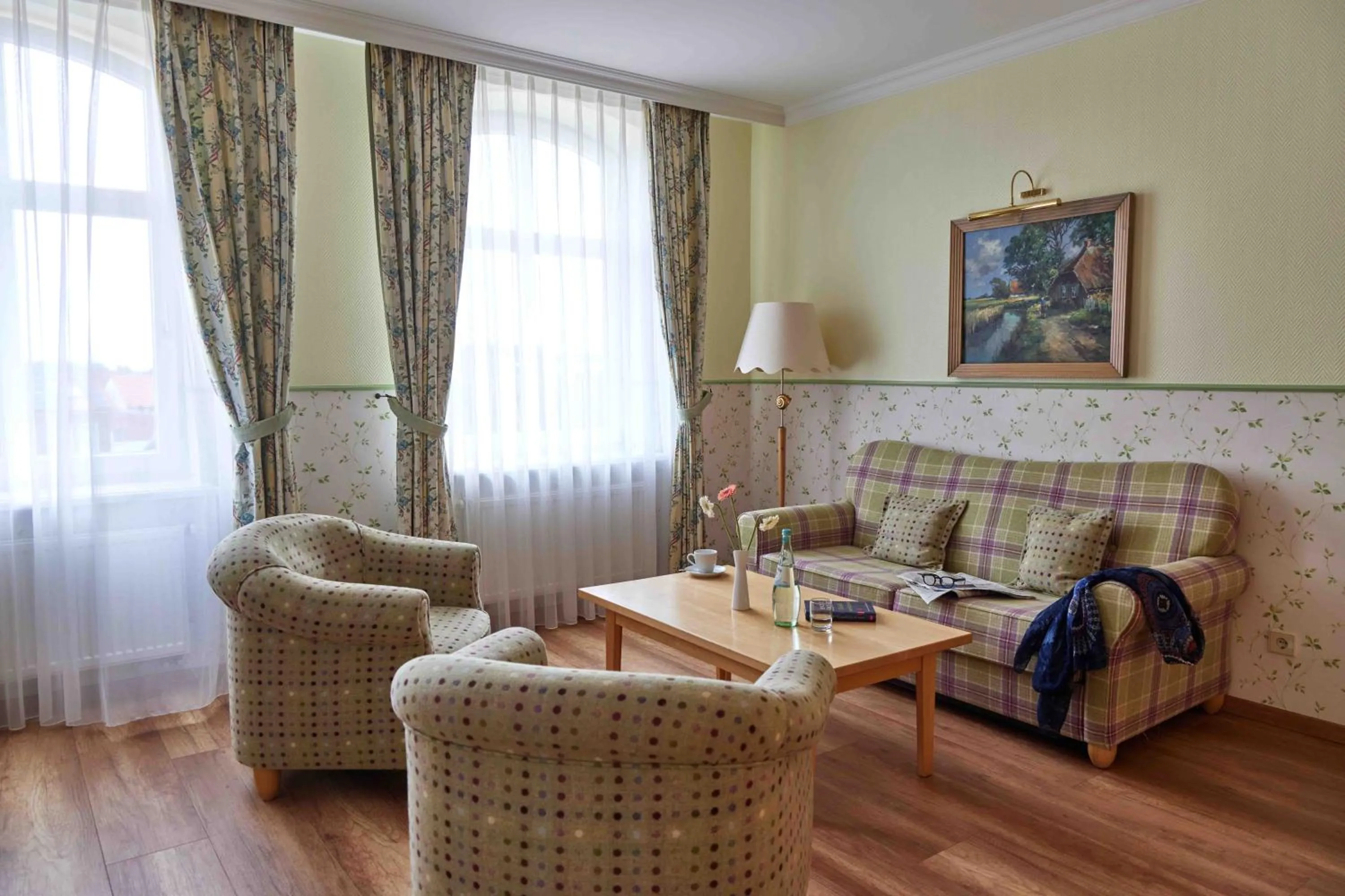 Seating area in Inselhotel VierJahreszeiten