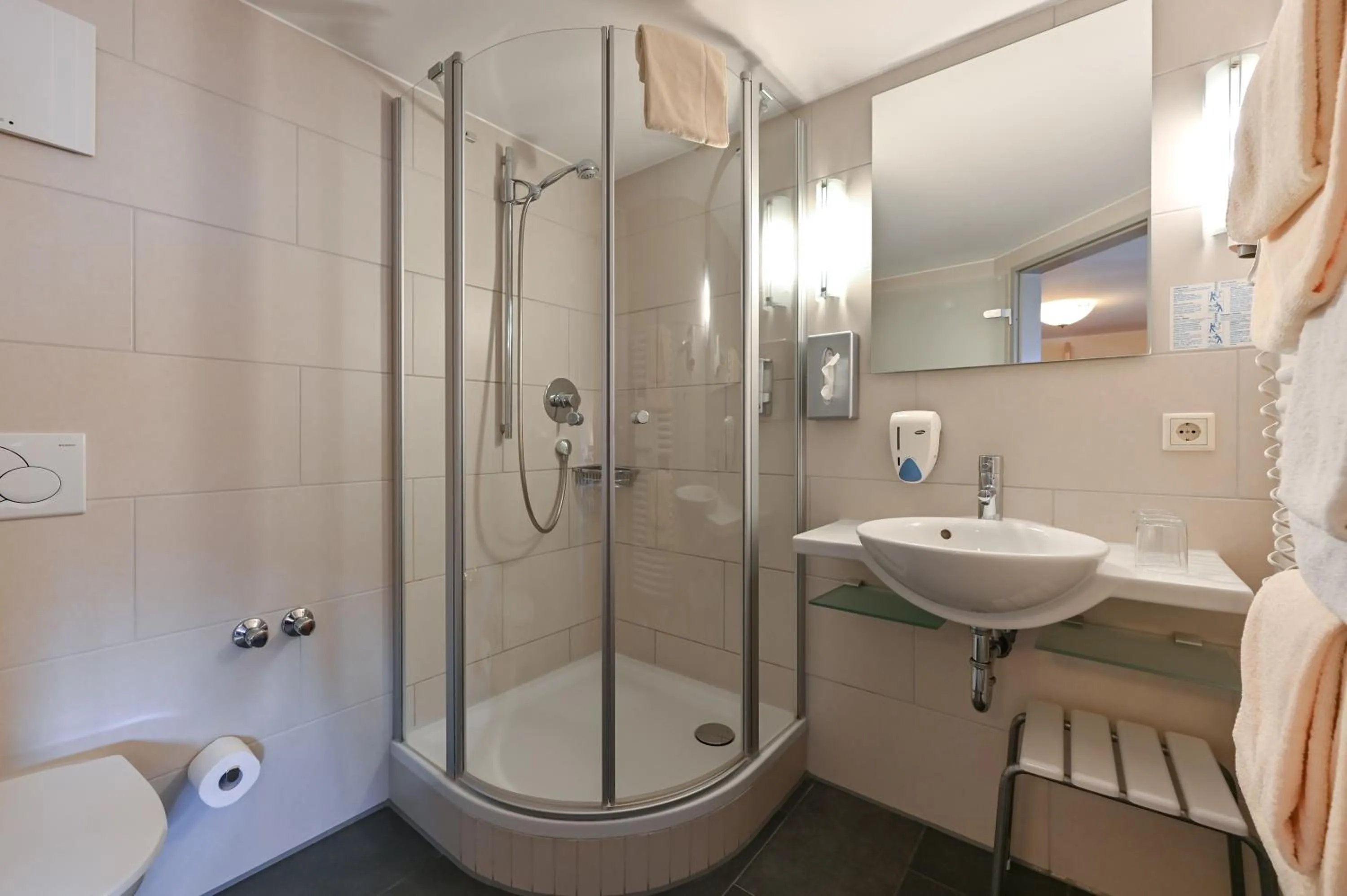 Bathroom in Hotel Weinbauer