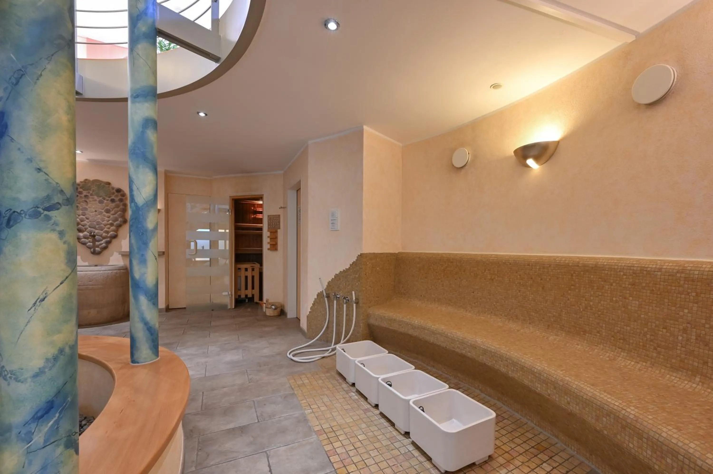 Spa and wellness centre/facilities in Hotel Weinbauer