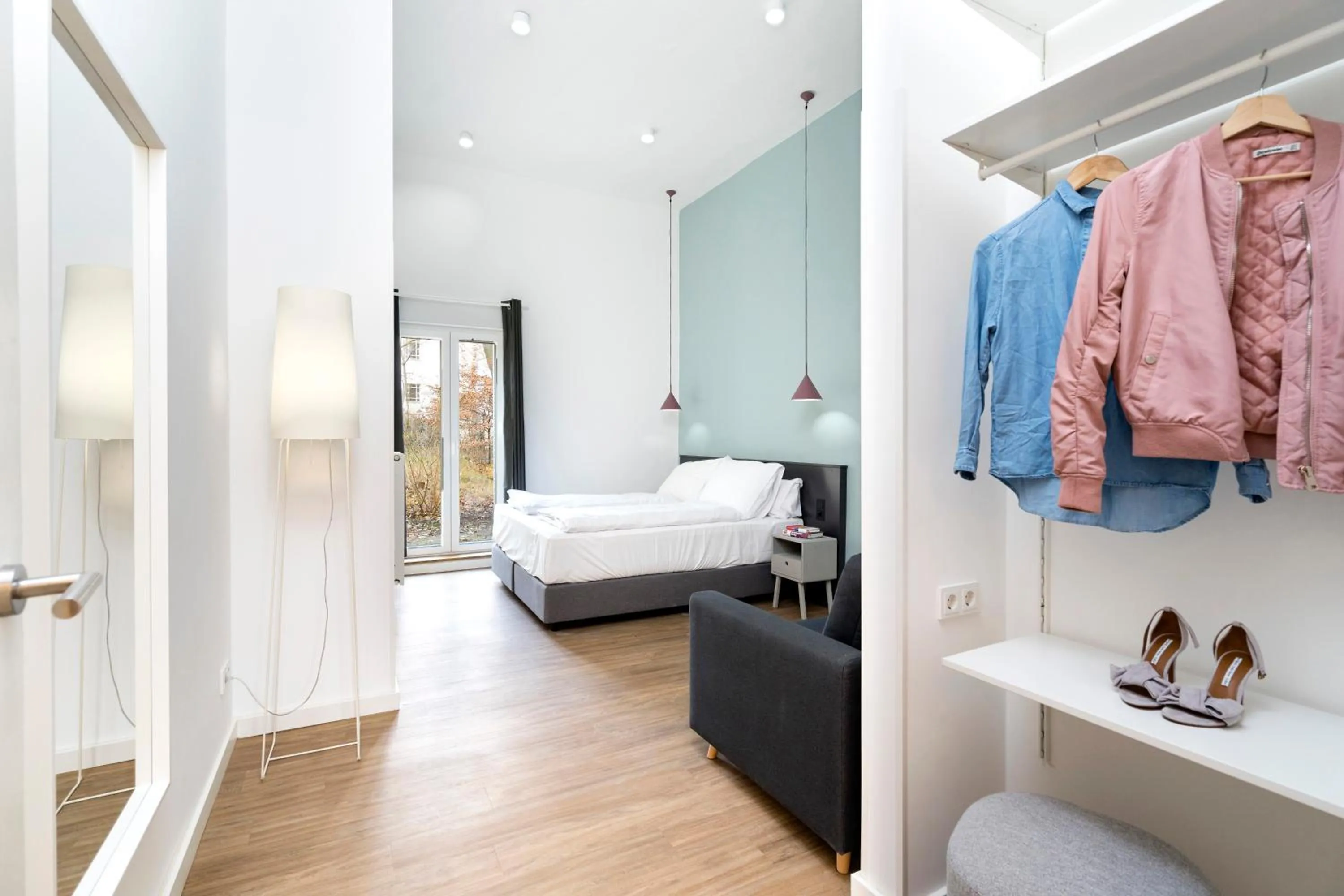 Bed in BENSIMON apartments Mitte/Wedding