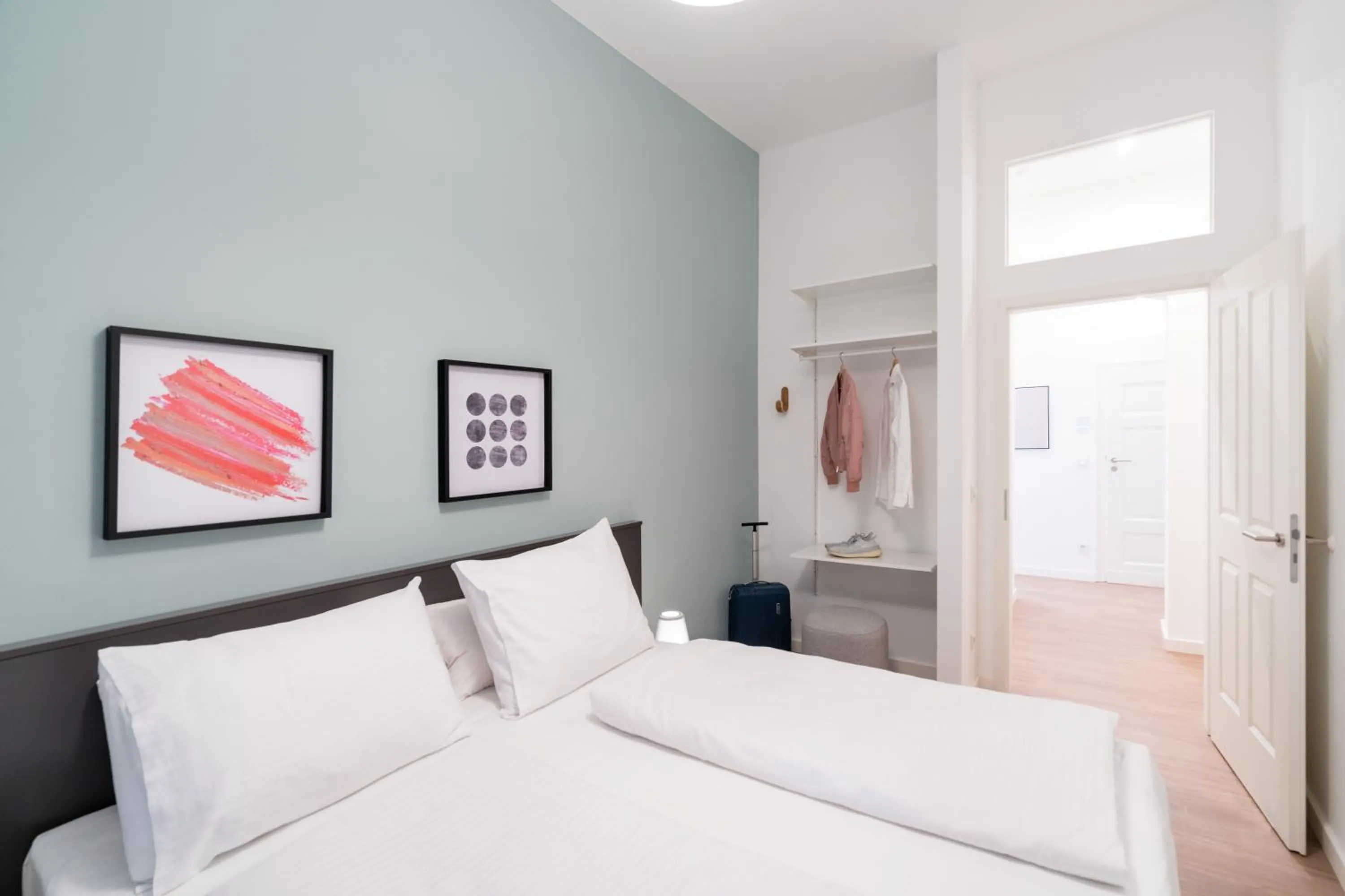 Bedroom, Bed in BENSIMON apartments Mitte/Wedding