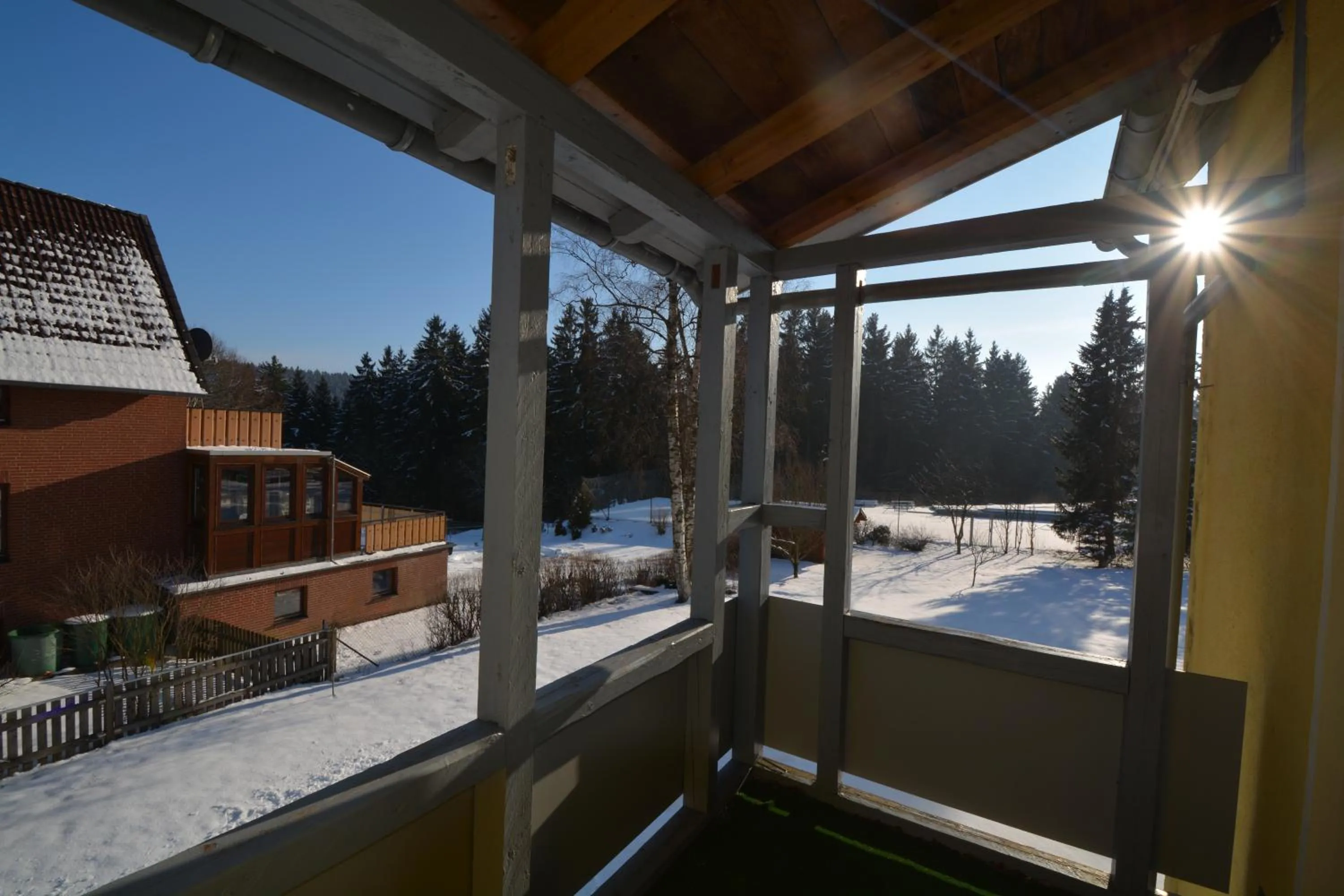 Balcony/Terrace in Vitalhotel Schulenberg