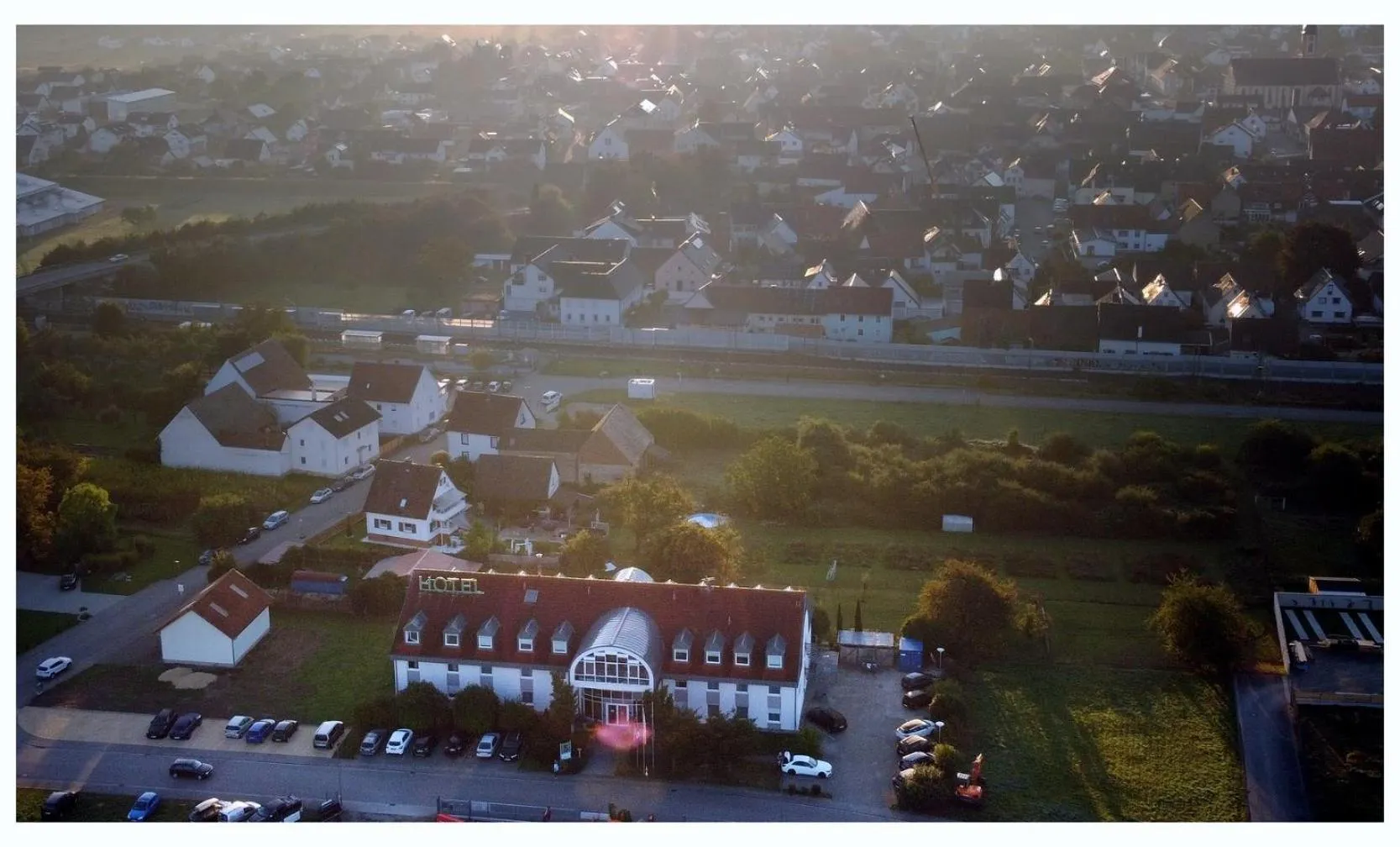 Property building in Hotel SunParc - SHUTTLE zum Europa-Park Rust 4km & Rulantica 2km