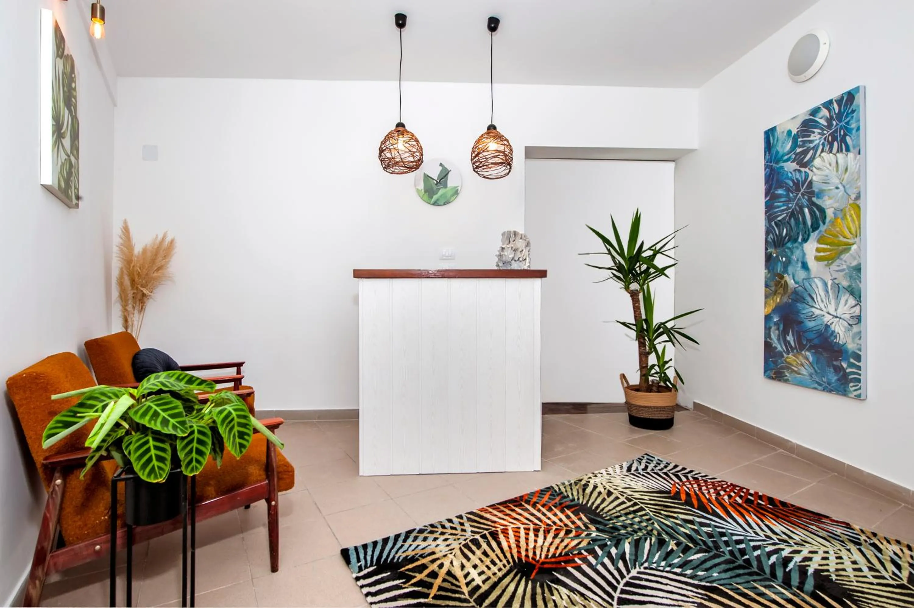 Lobby or reception in bed&breakfast Bohemian