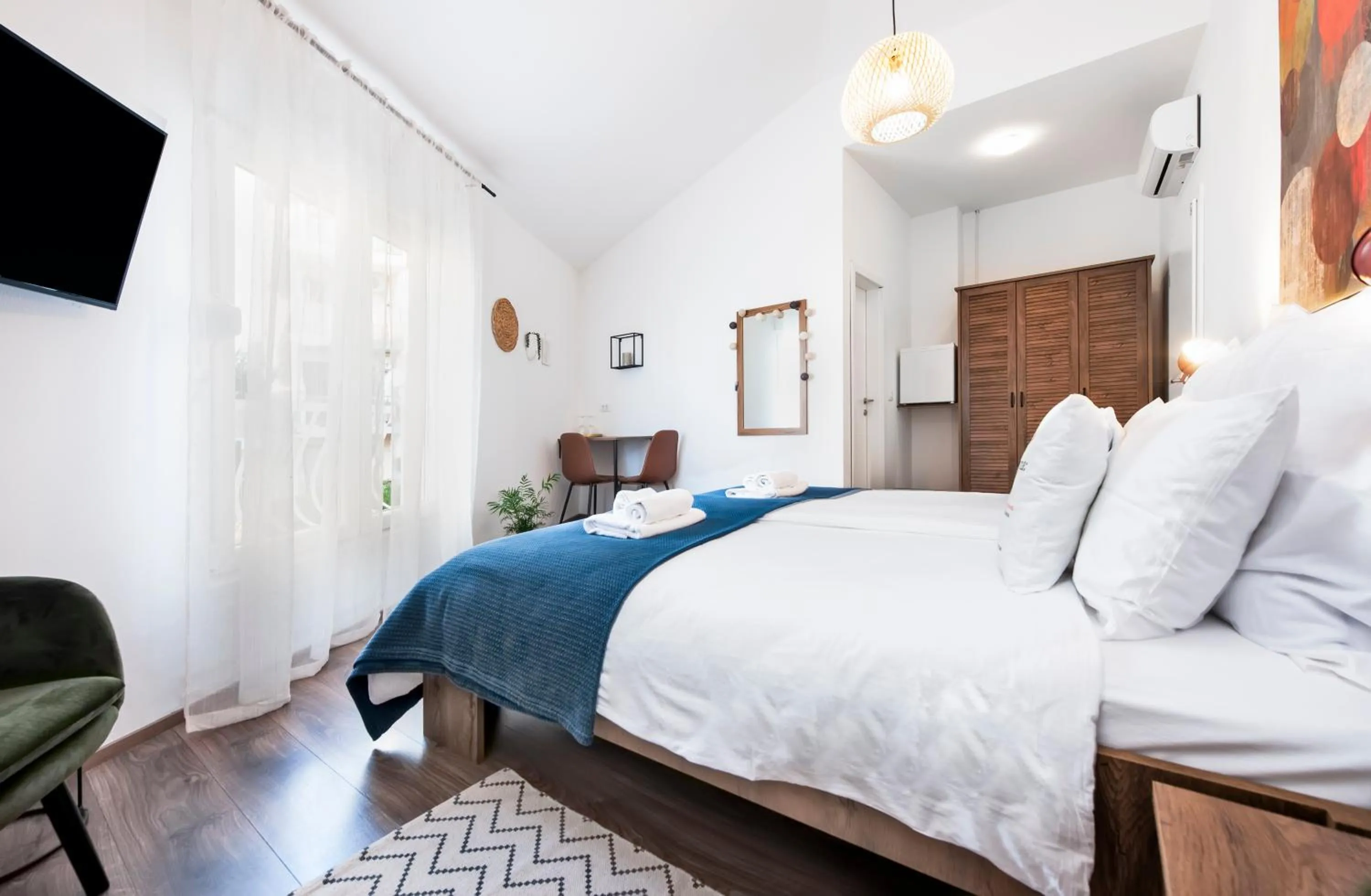 Bed in bed&breakfast Bohemian