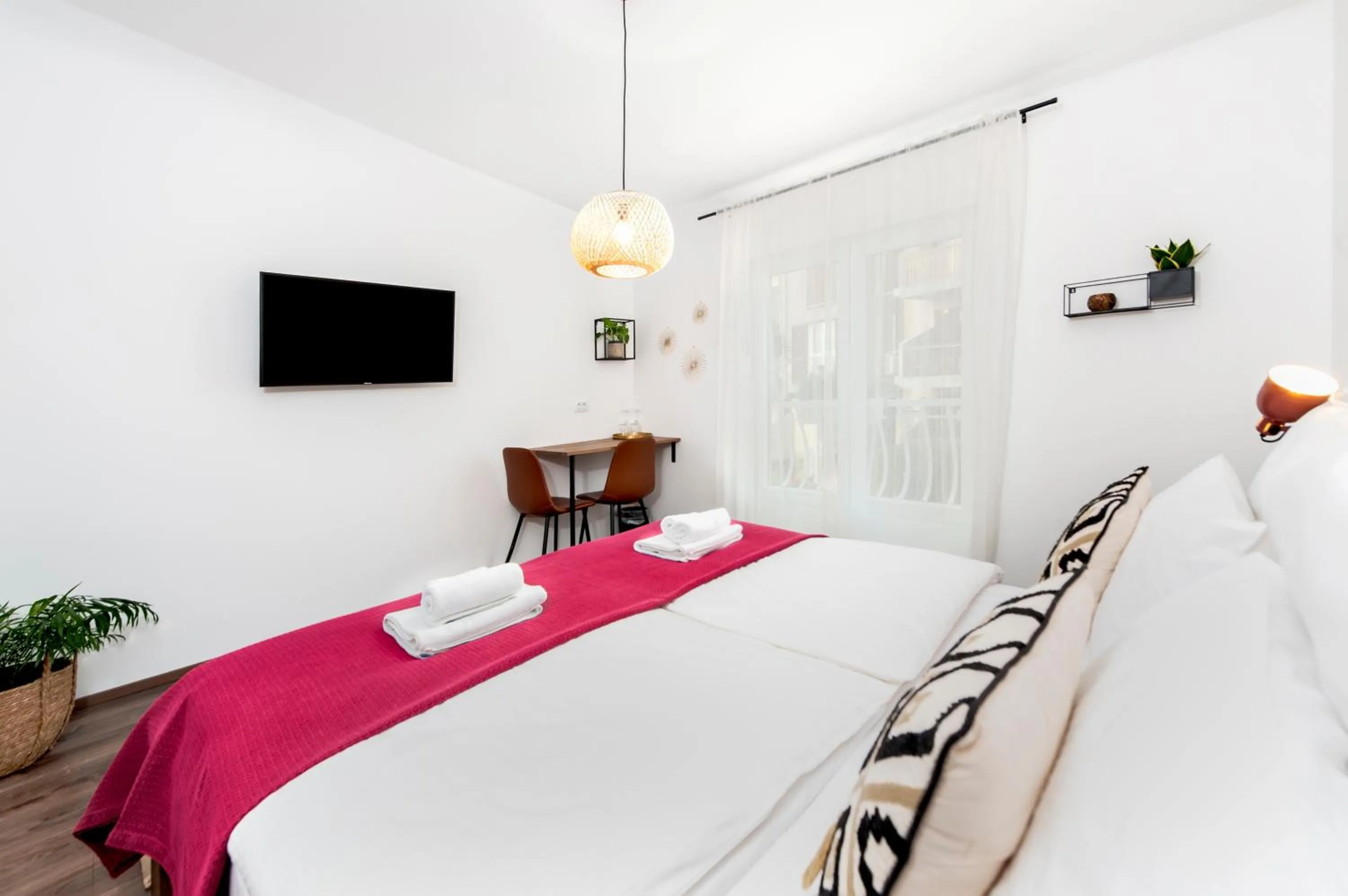 Bed in bed&breakfast Bohemian