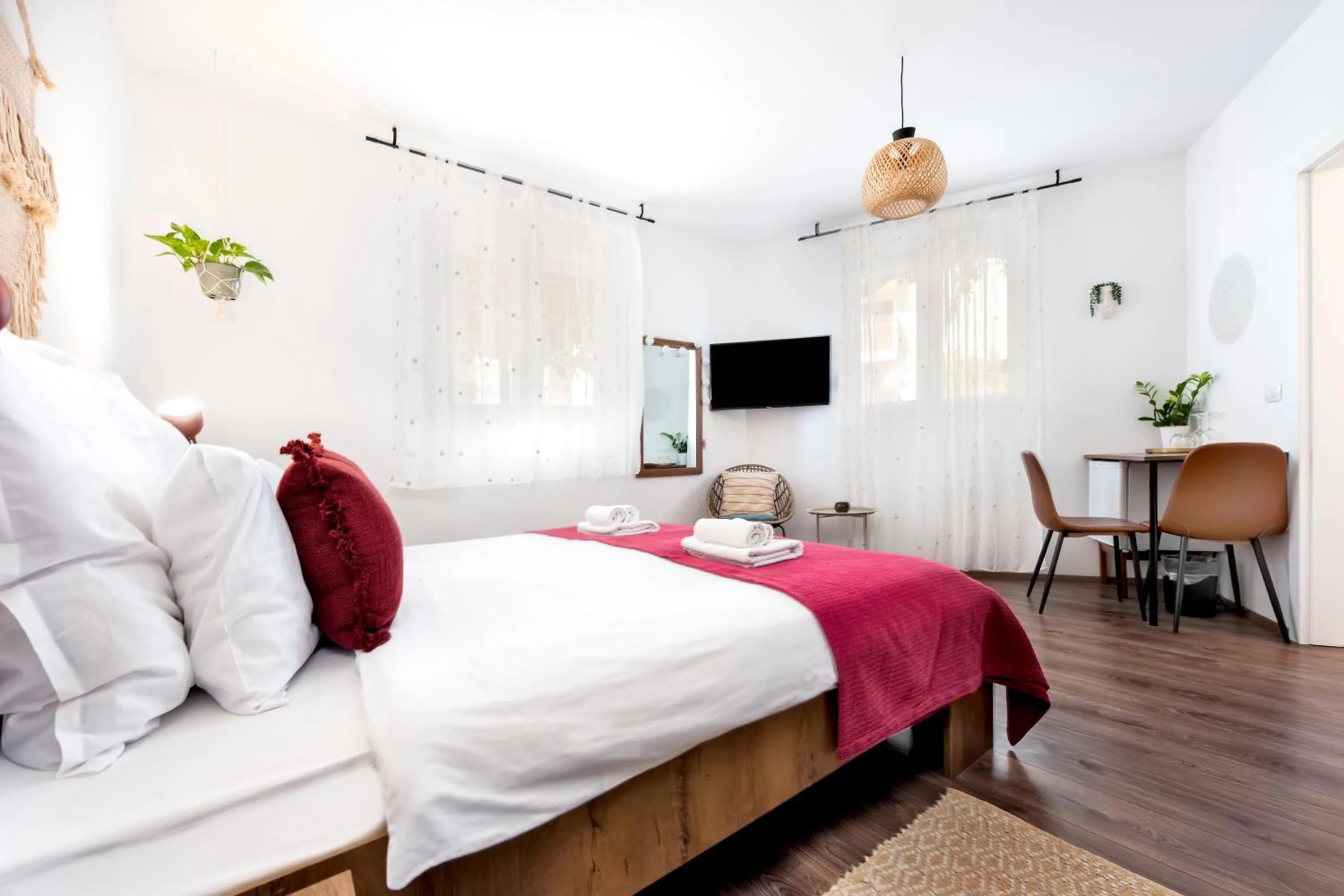 Bed in bed&breakfast Bohemian