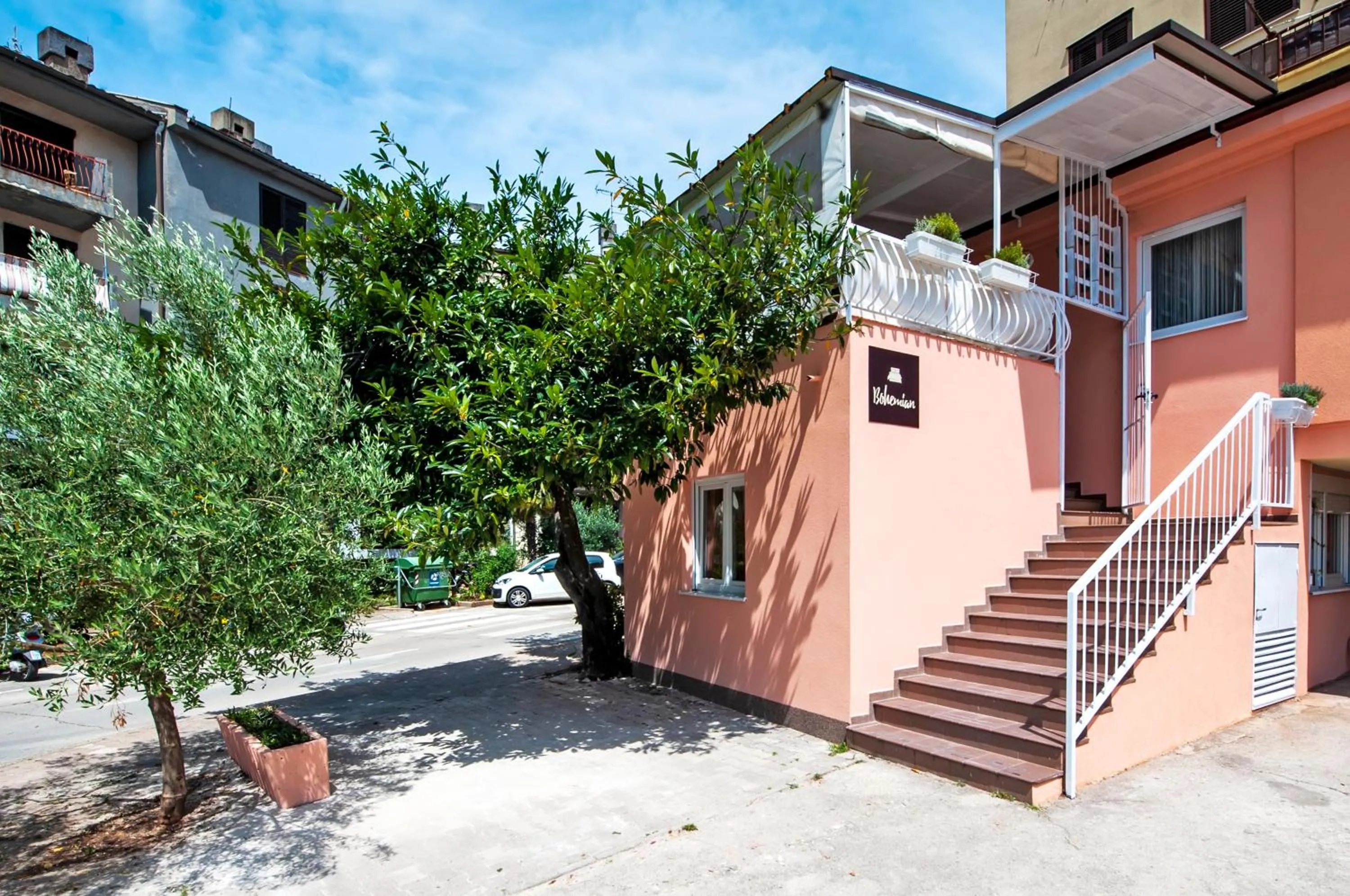 Property building in bed&breakfast Bohemian