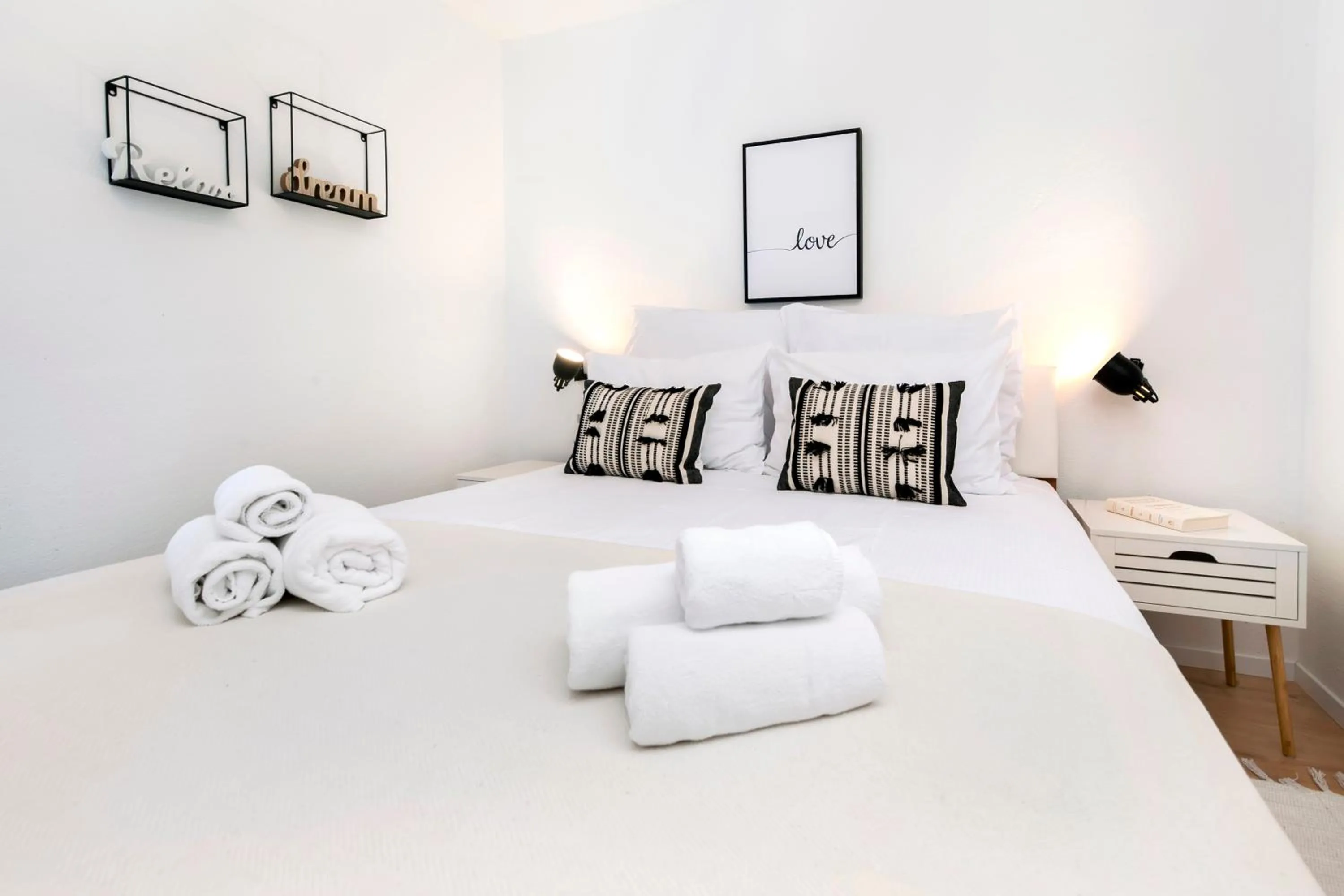 Bed in bed&breakfast Bohemian