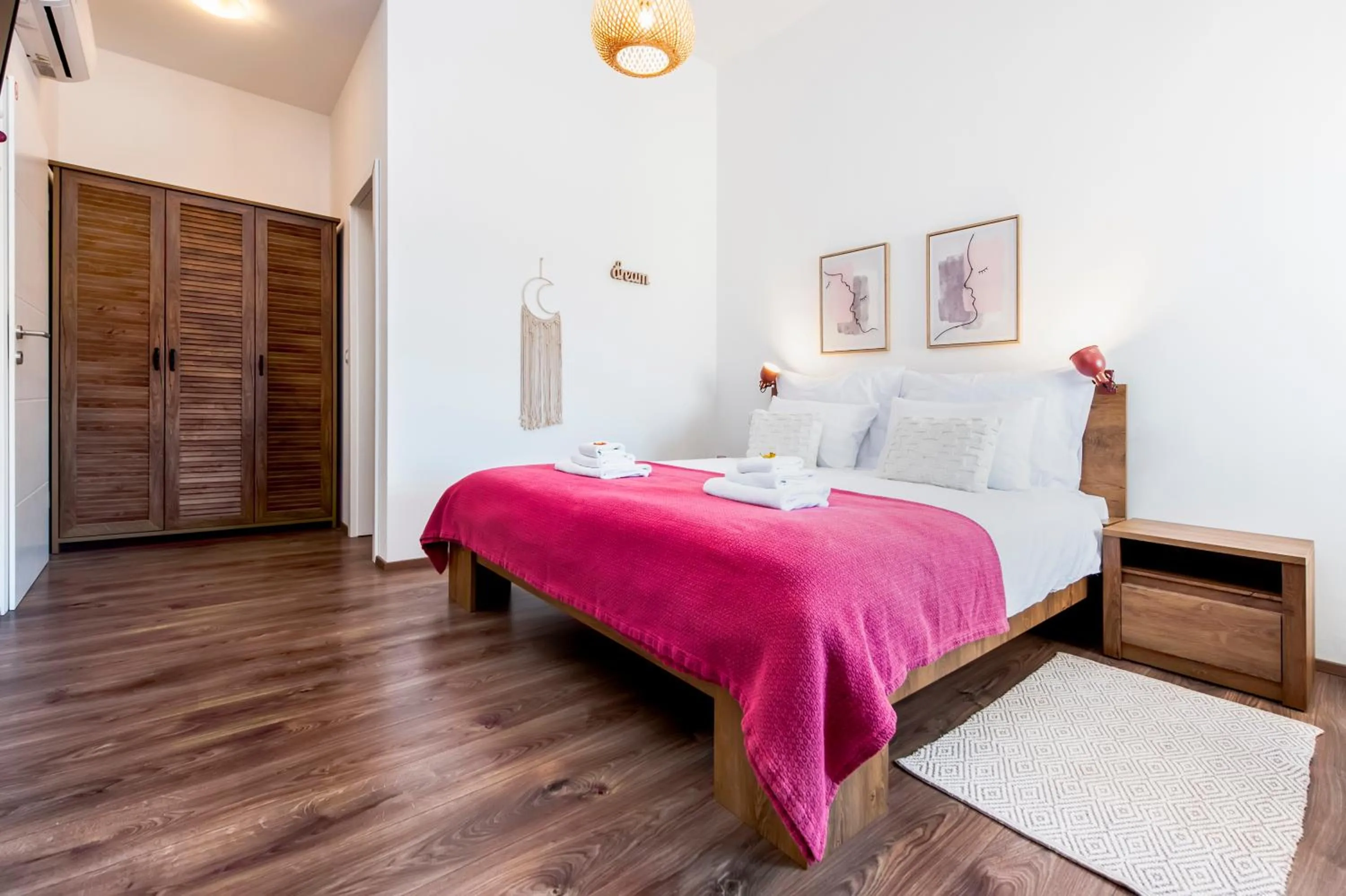Bed in bed&breakfast Bohemian
