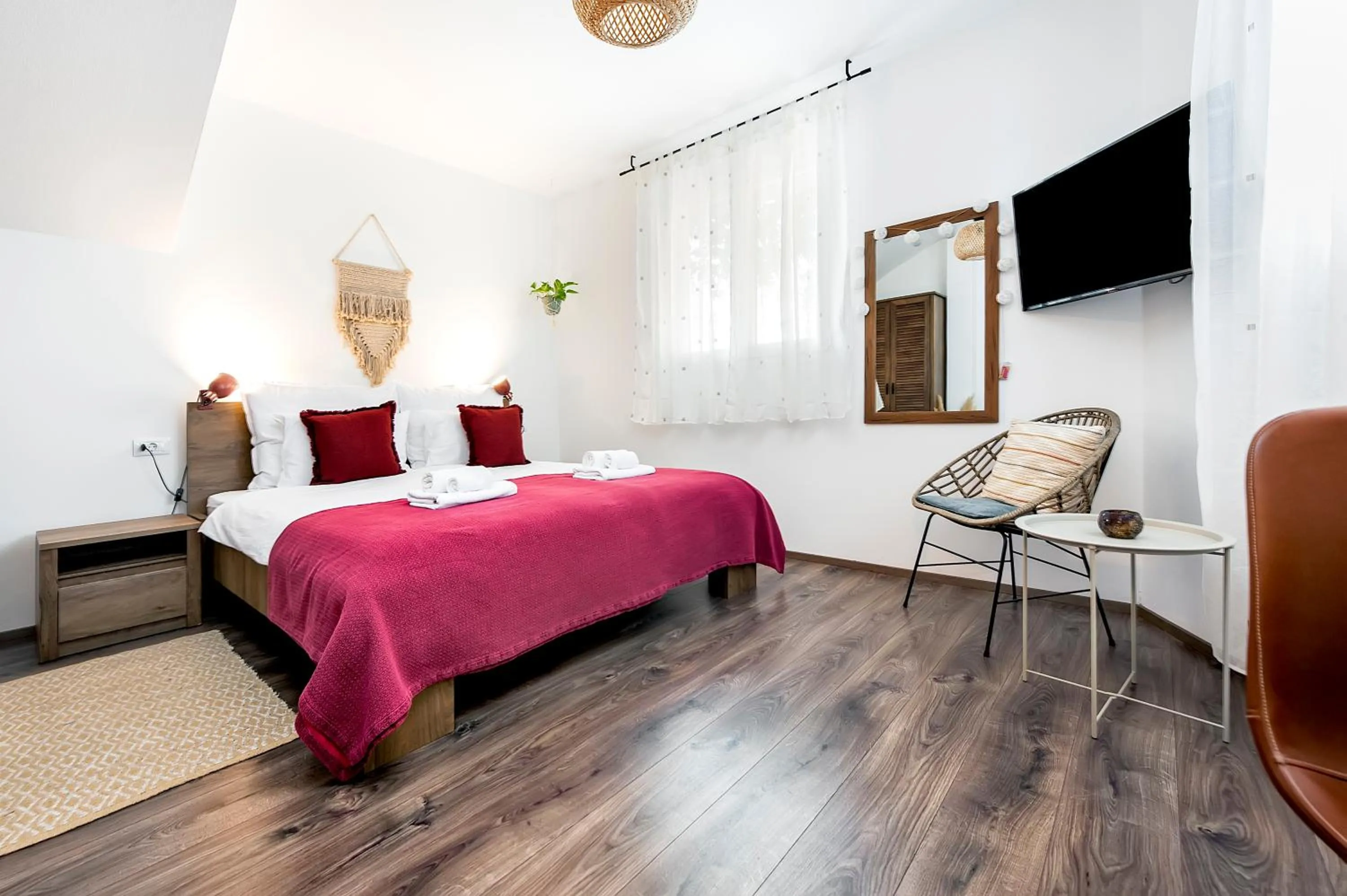 Bed in bed&breakfast Bohemian