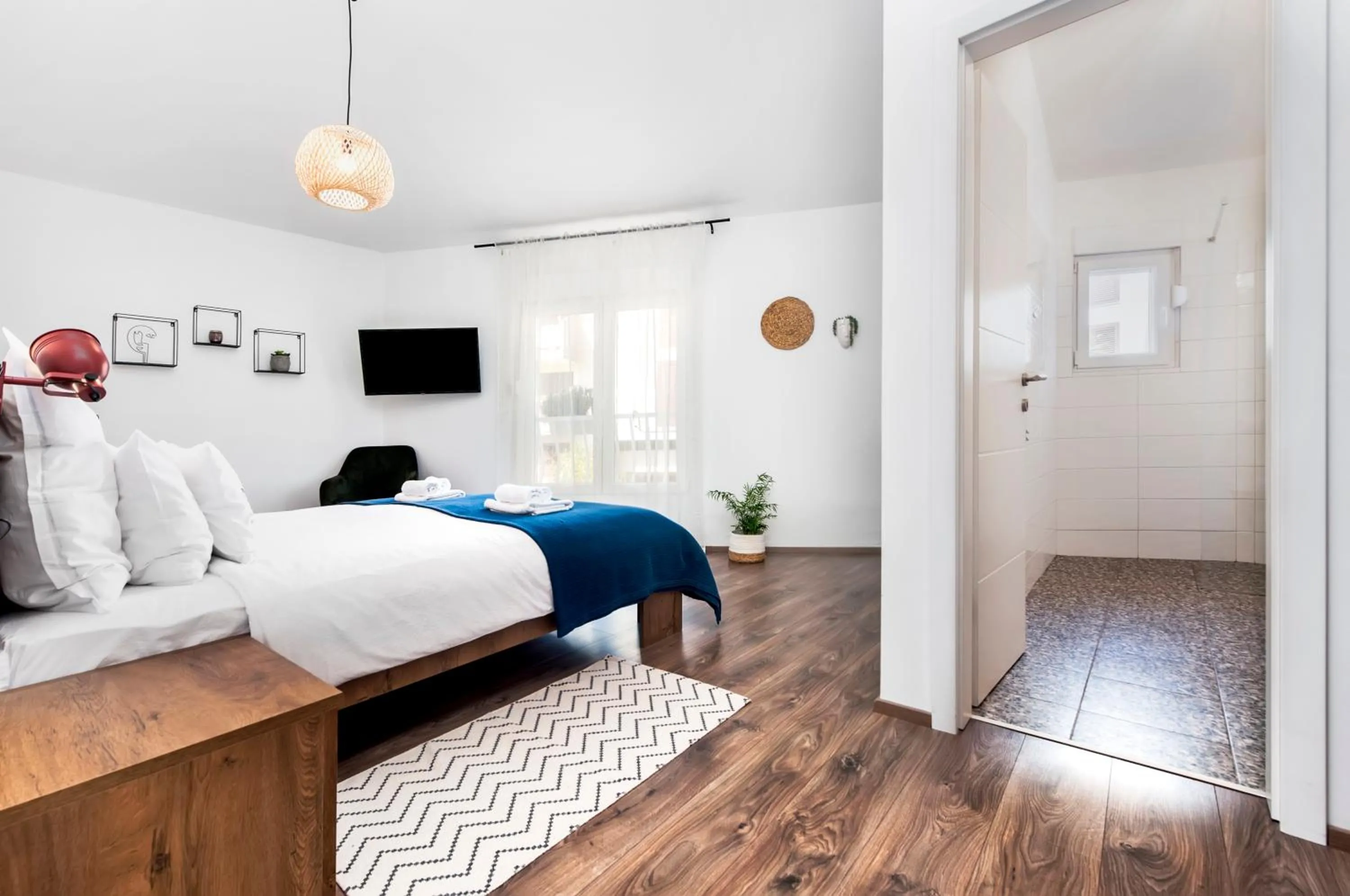 Bed in bed&breakfast Bohemian