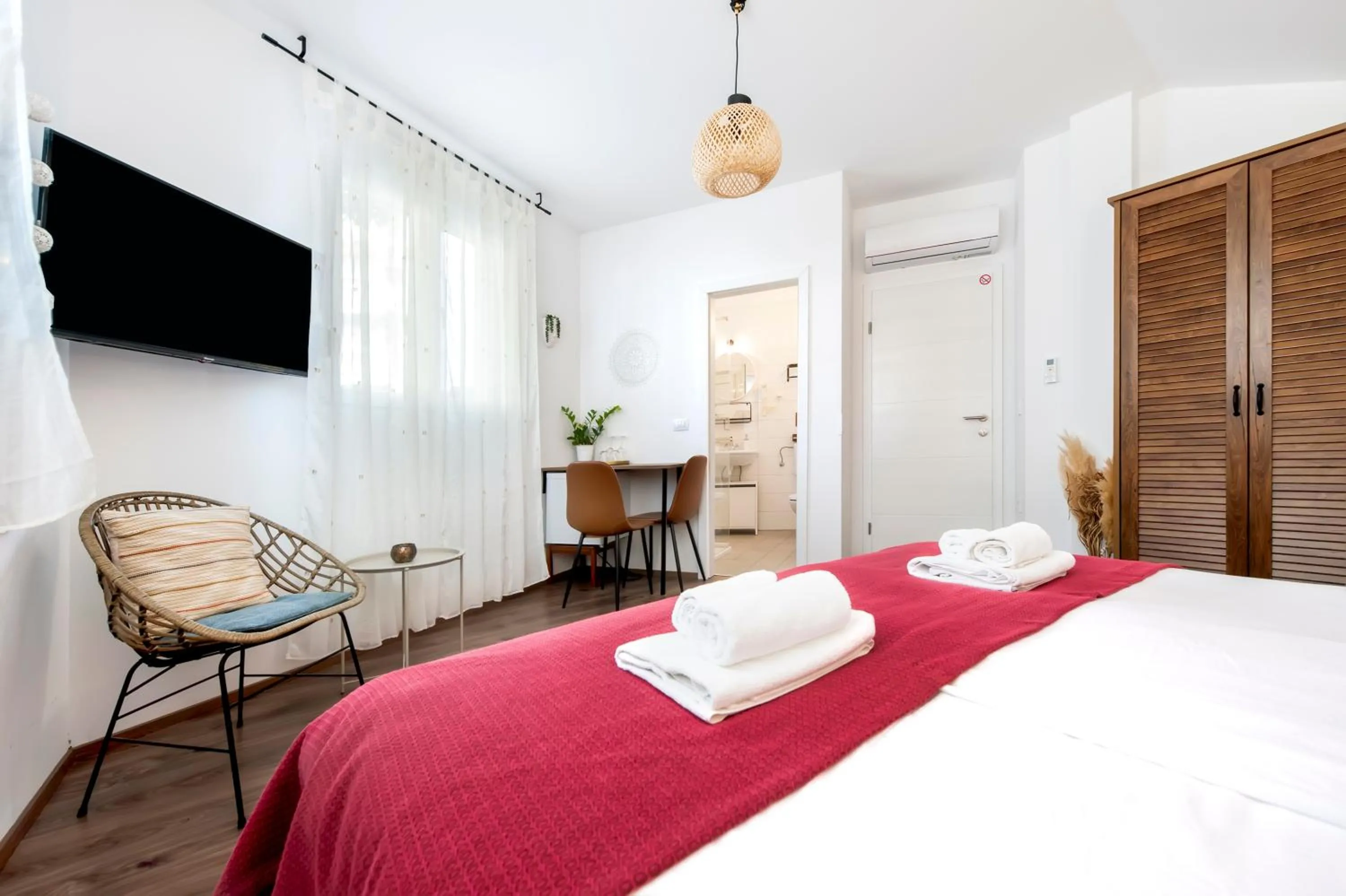 Bed in bed&breakfast Bohemian