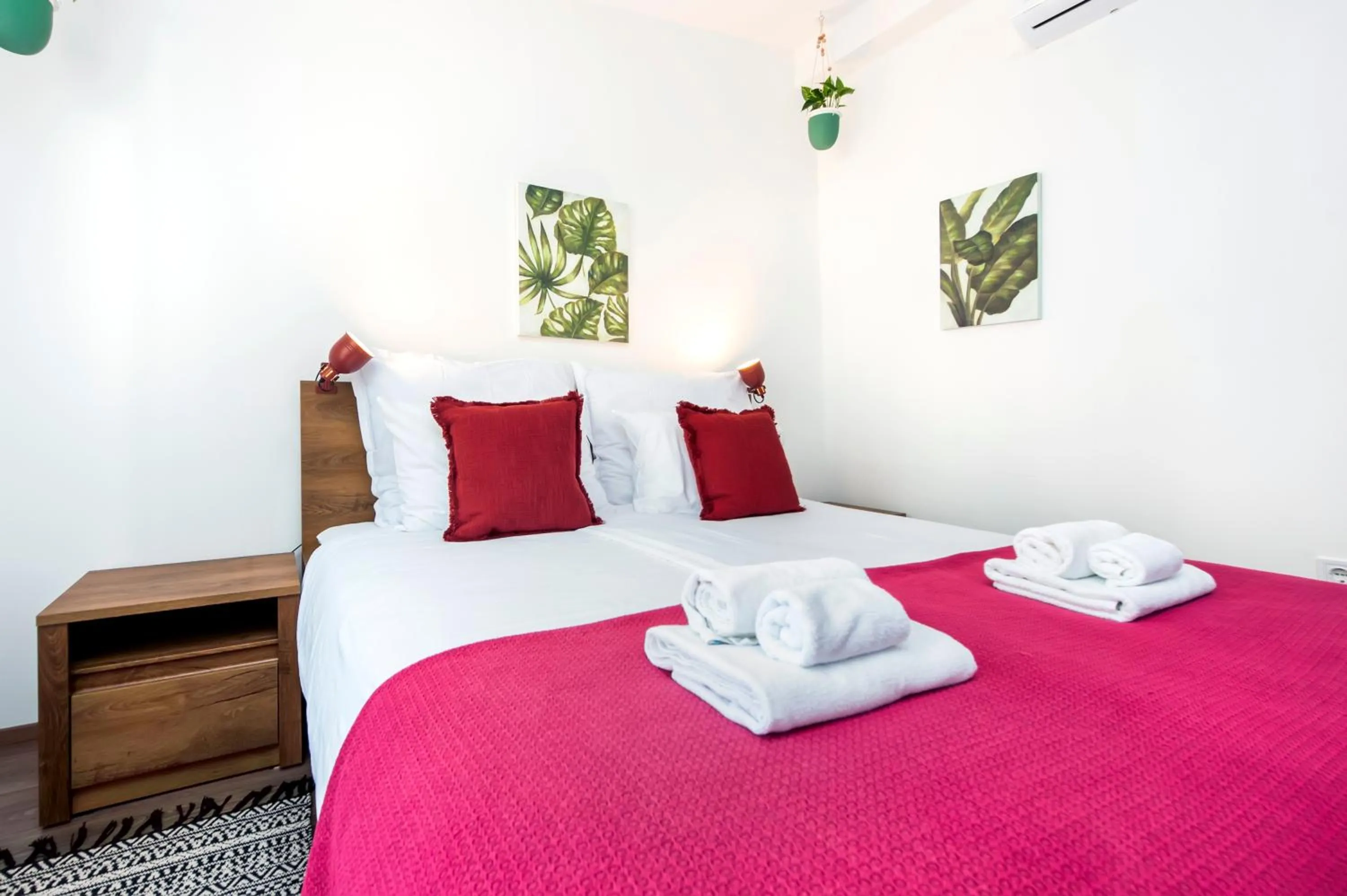 Bed in bed&breakfast Bohemian