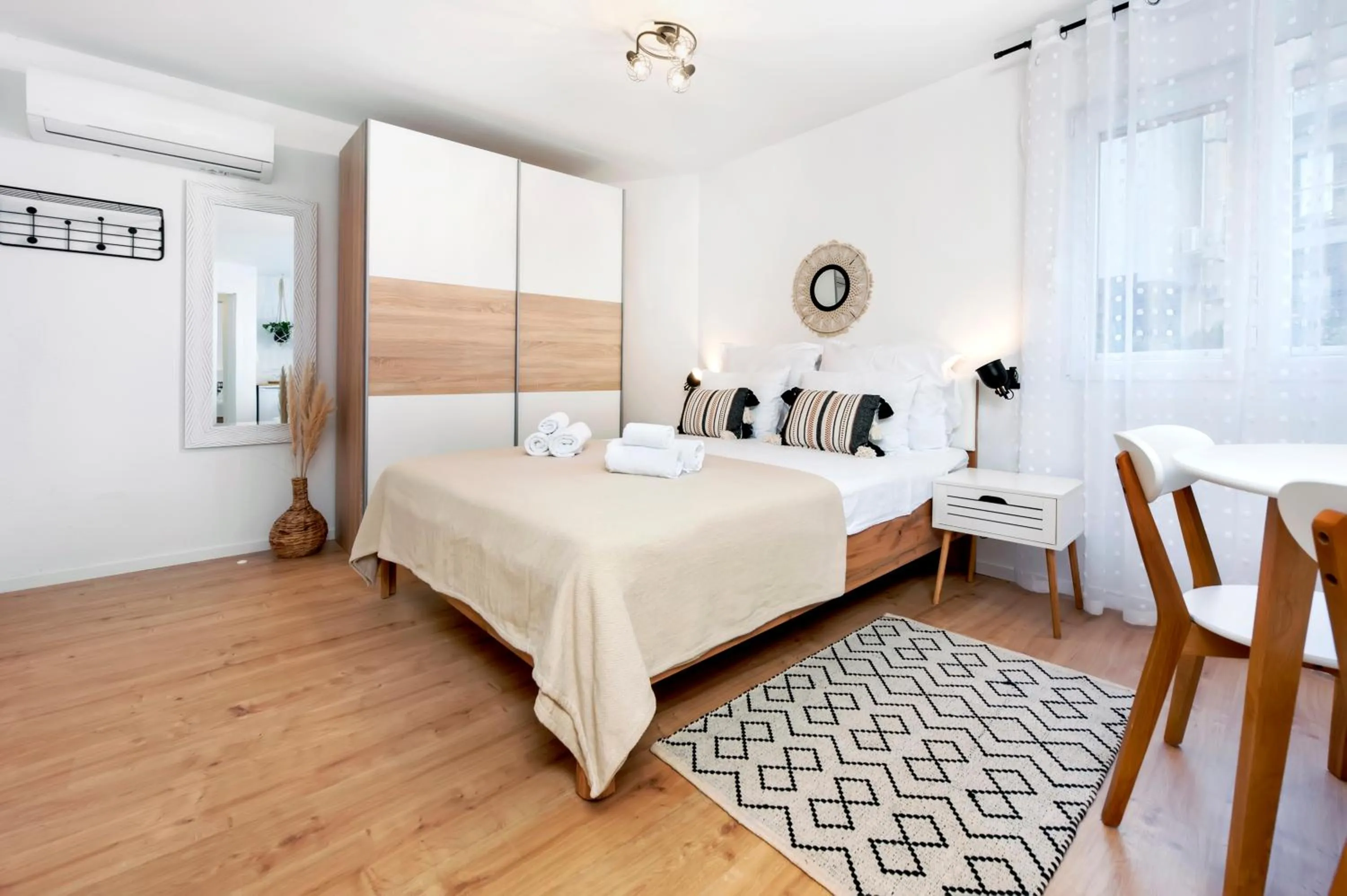 Bed in bed&breakfast Bohemian
