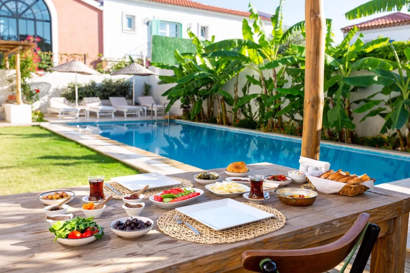 Swimming pool in Melekaki Alaçatı