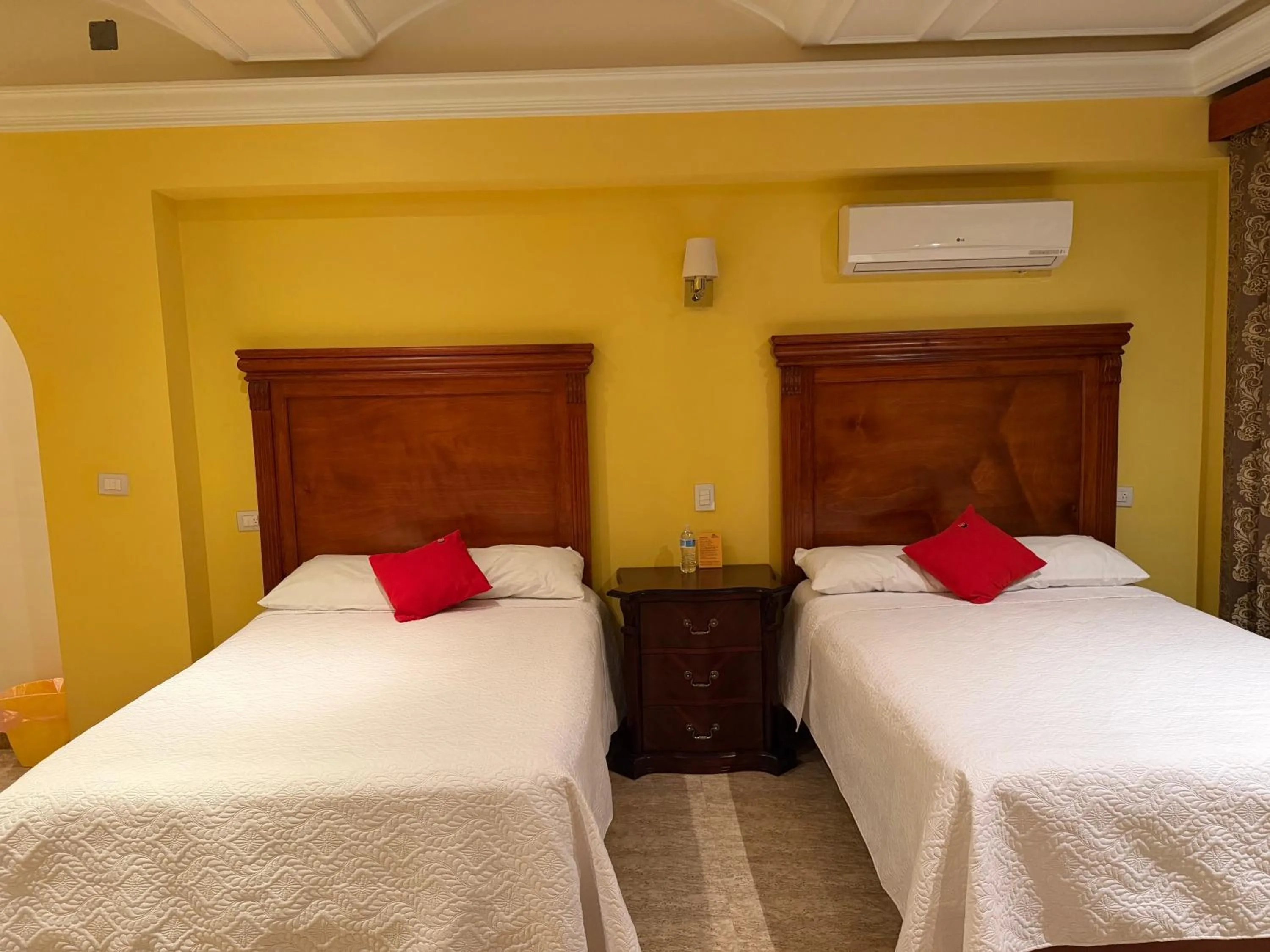 Bed in Hotel la finca
