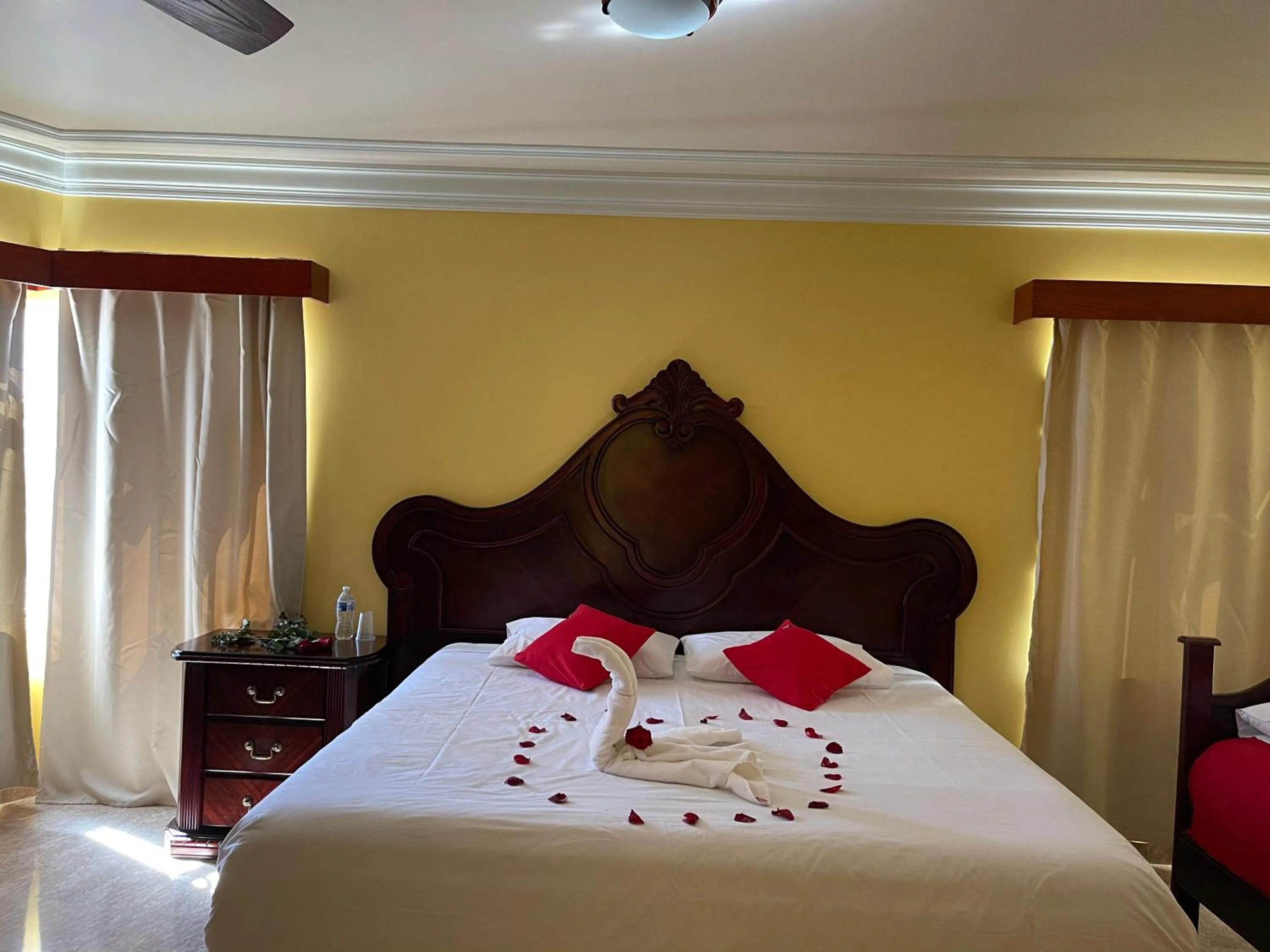 Bed in Hotel la finca