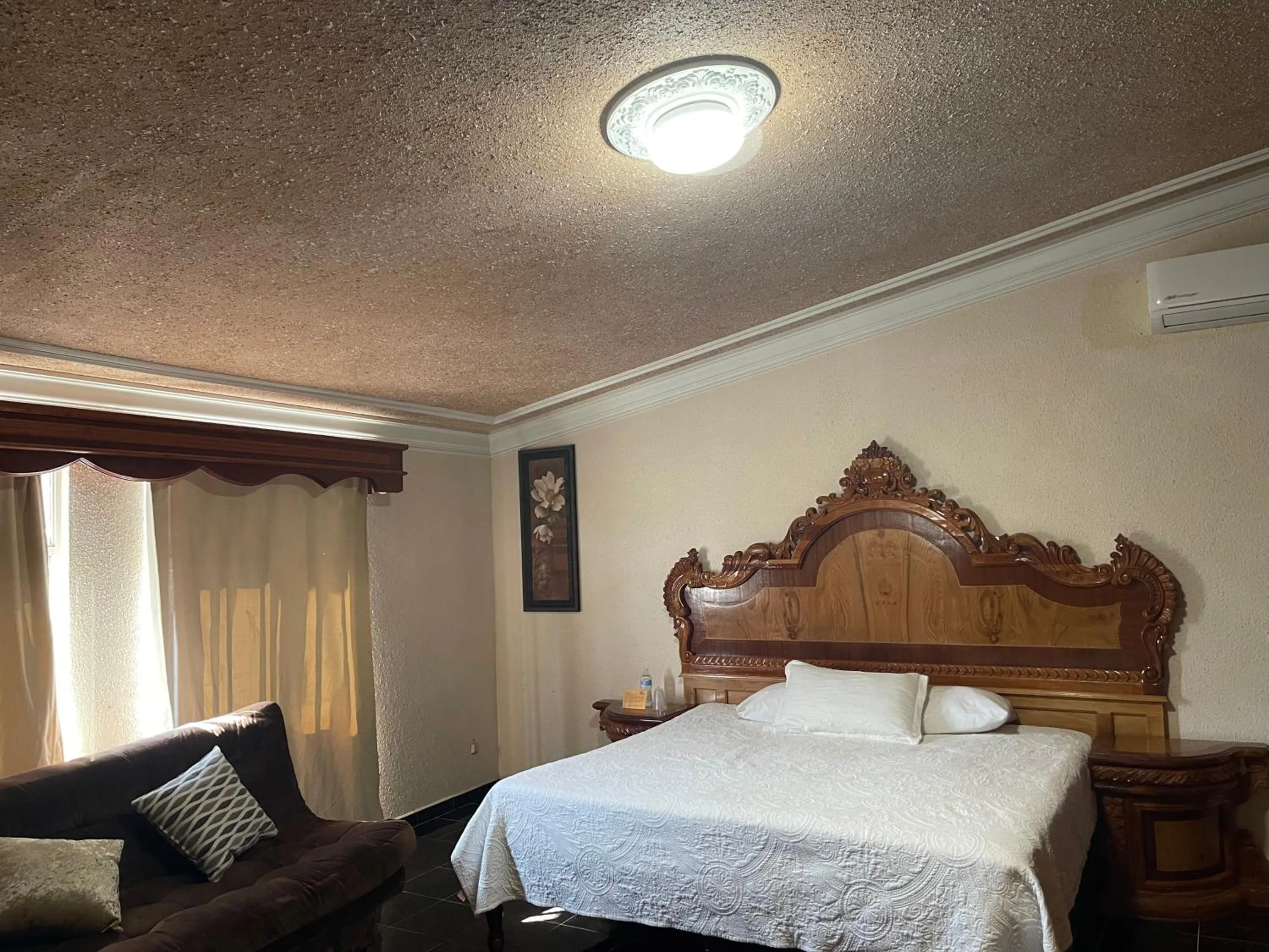 Bed in Hotel la finca