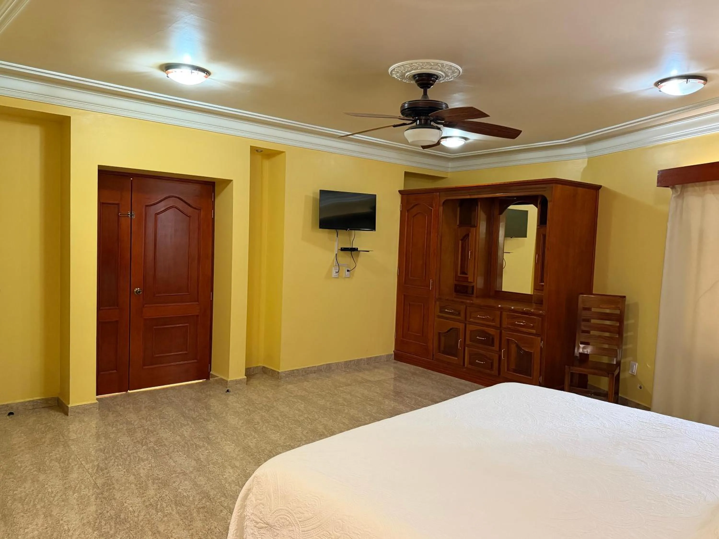 Bed in Hotel la finca