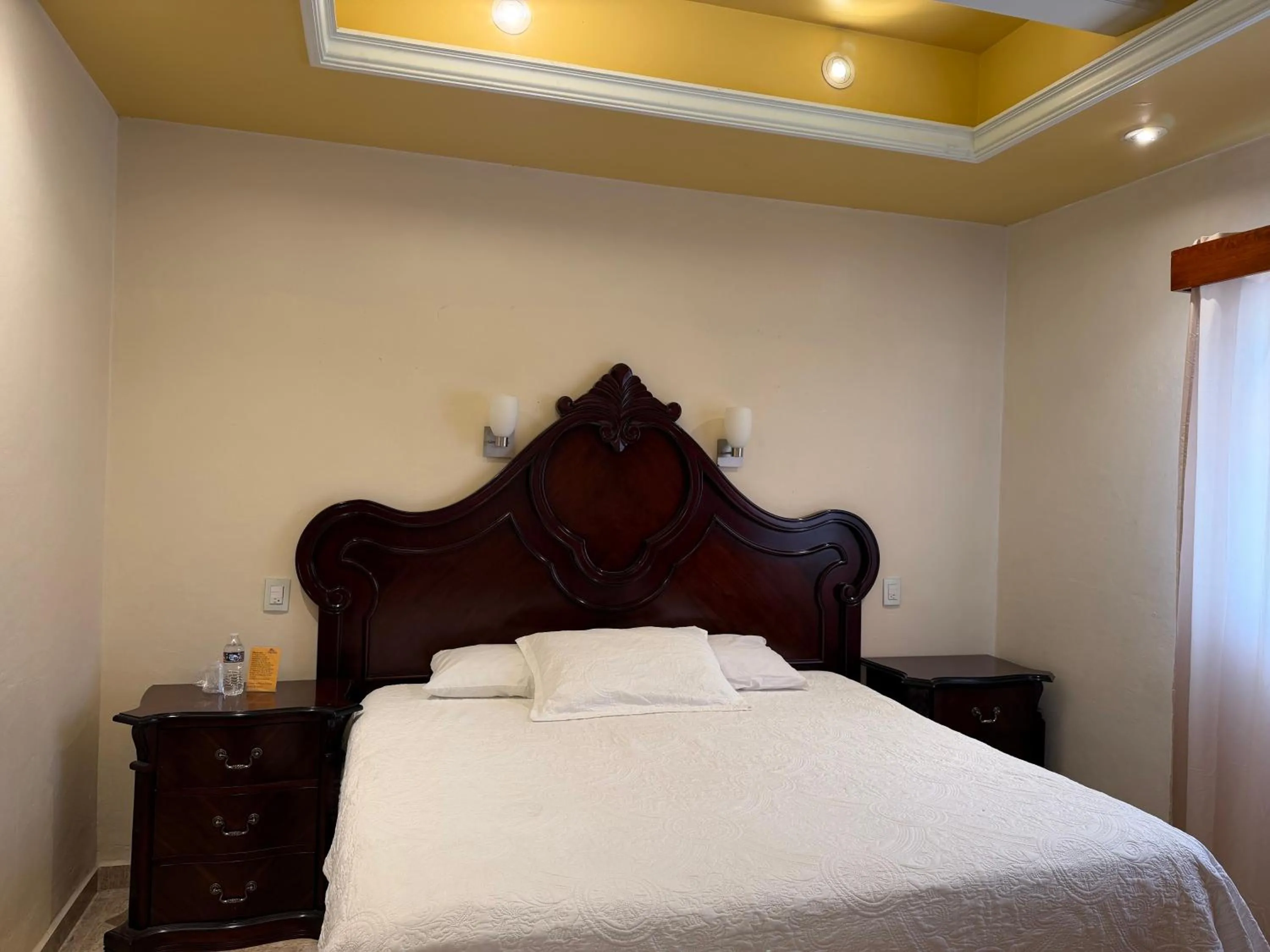 Bed in Hotel la finca