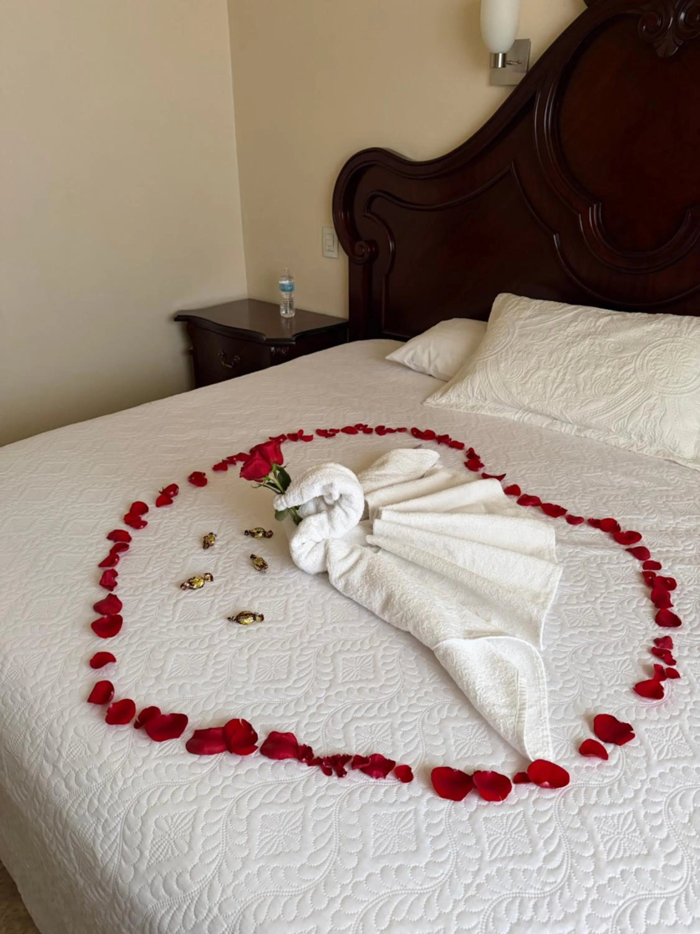 Bed in Hotel la finca