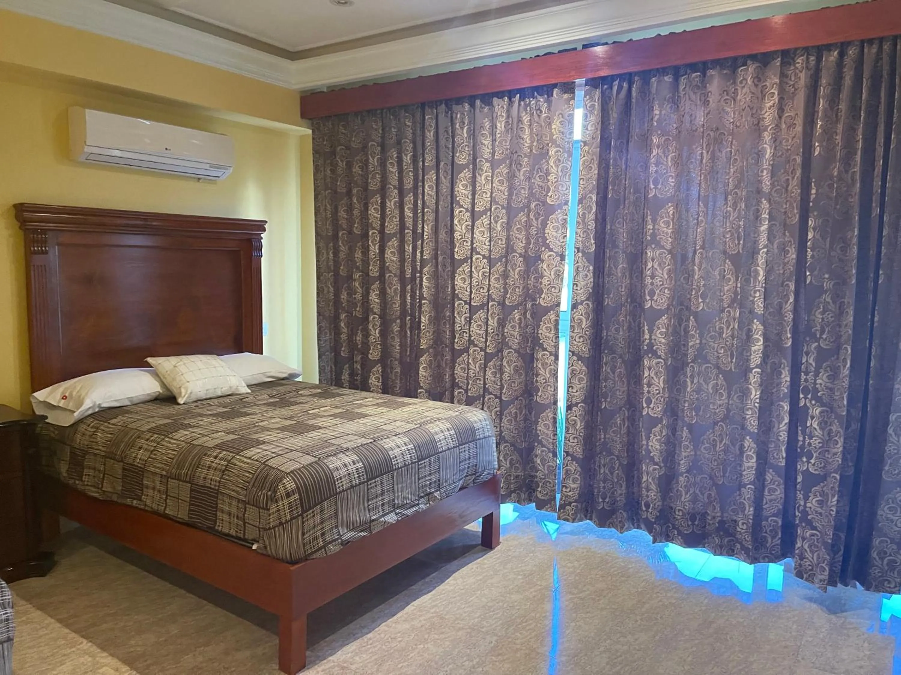 Bed in Hotel la finca