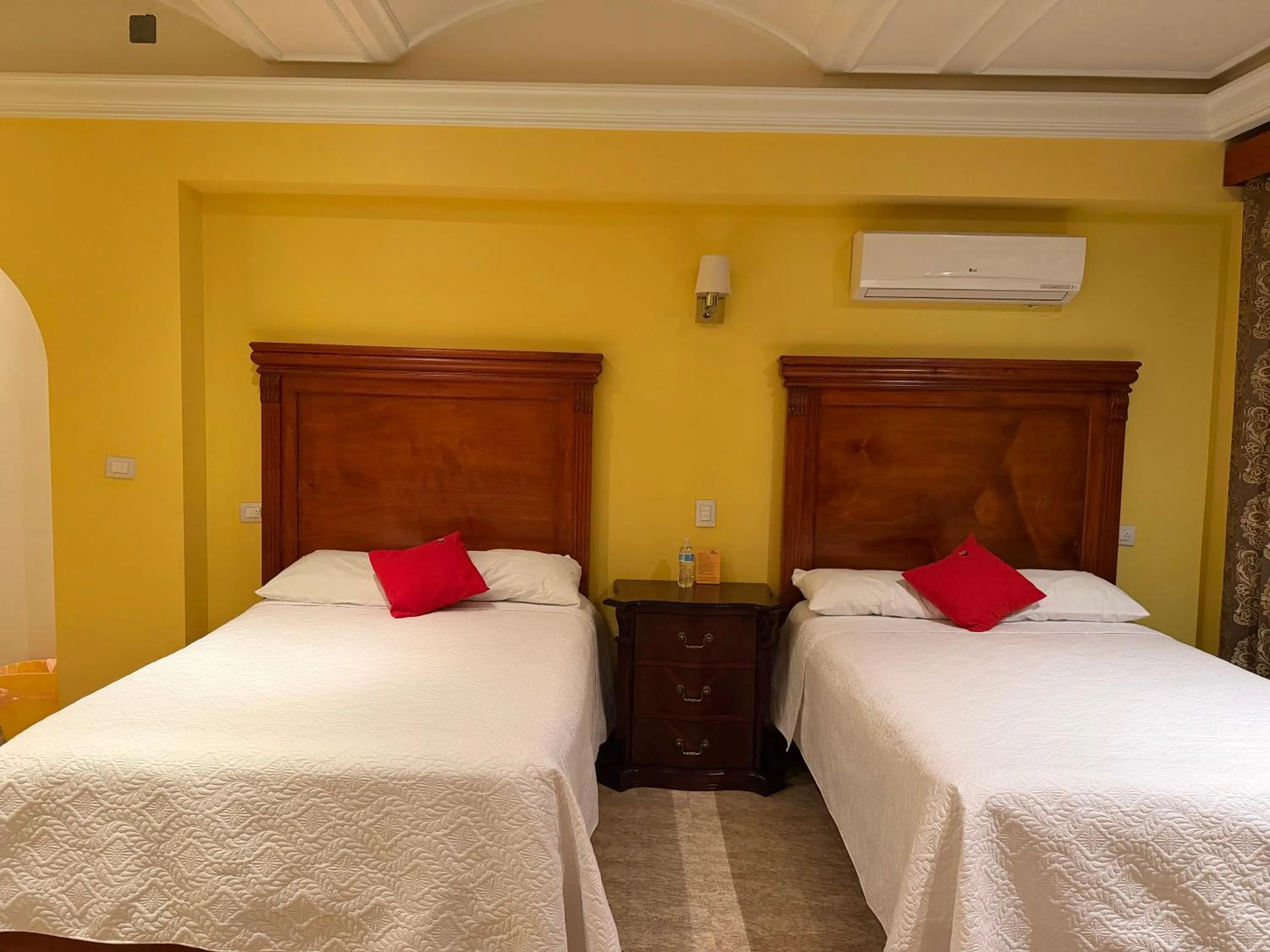 Bed in Hotel la finca