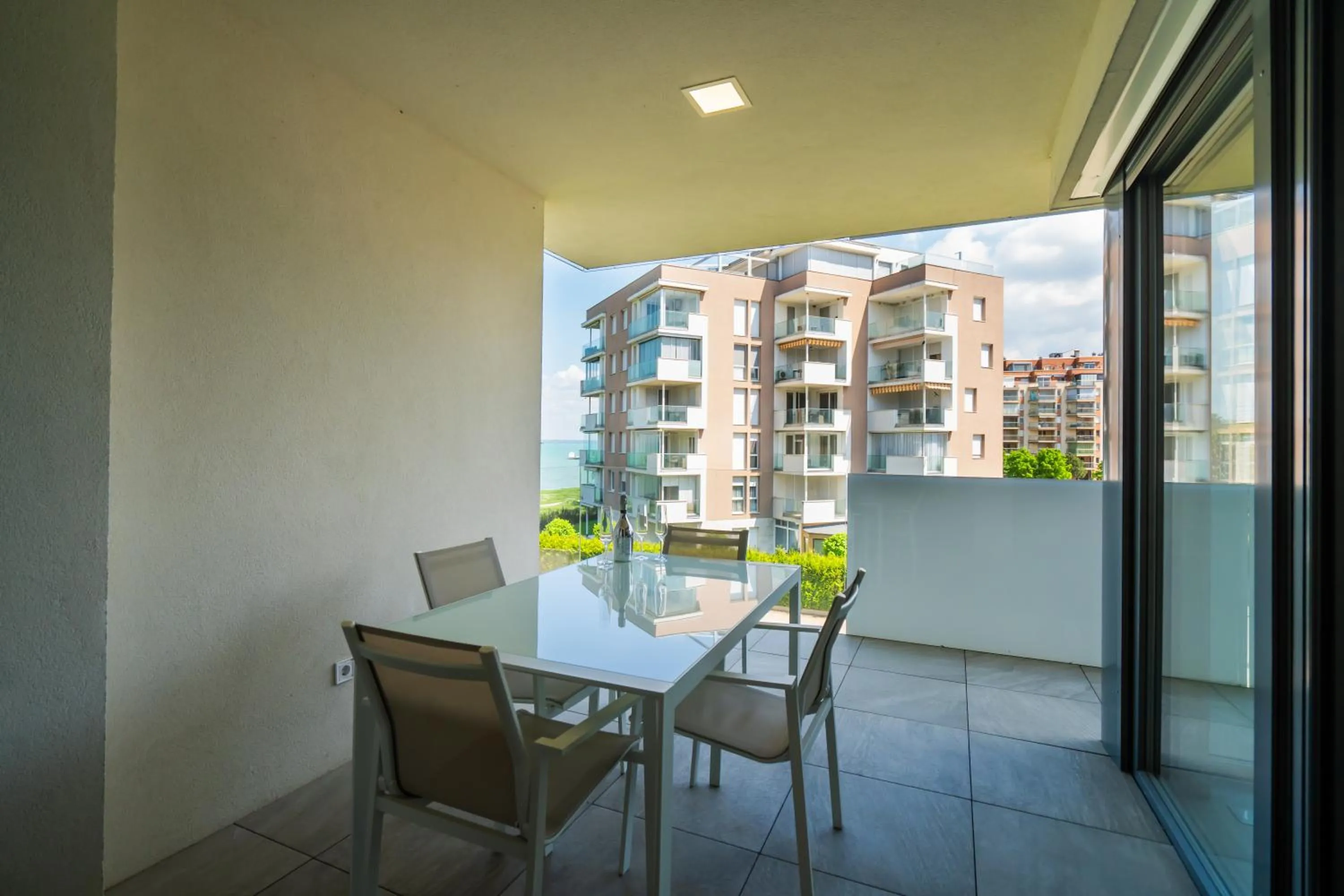 Balcony/Terrace in MyFlat Casa Galerius Apartment