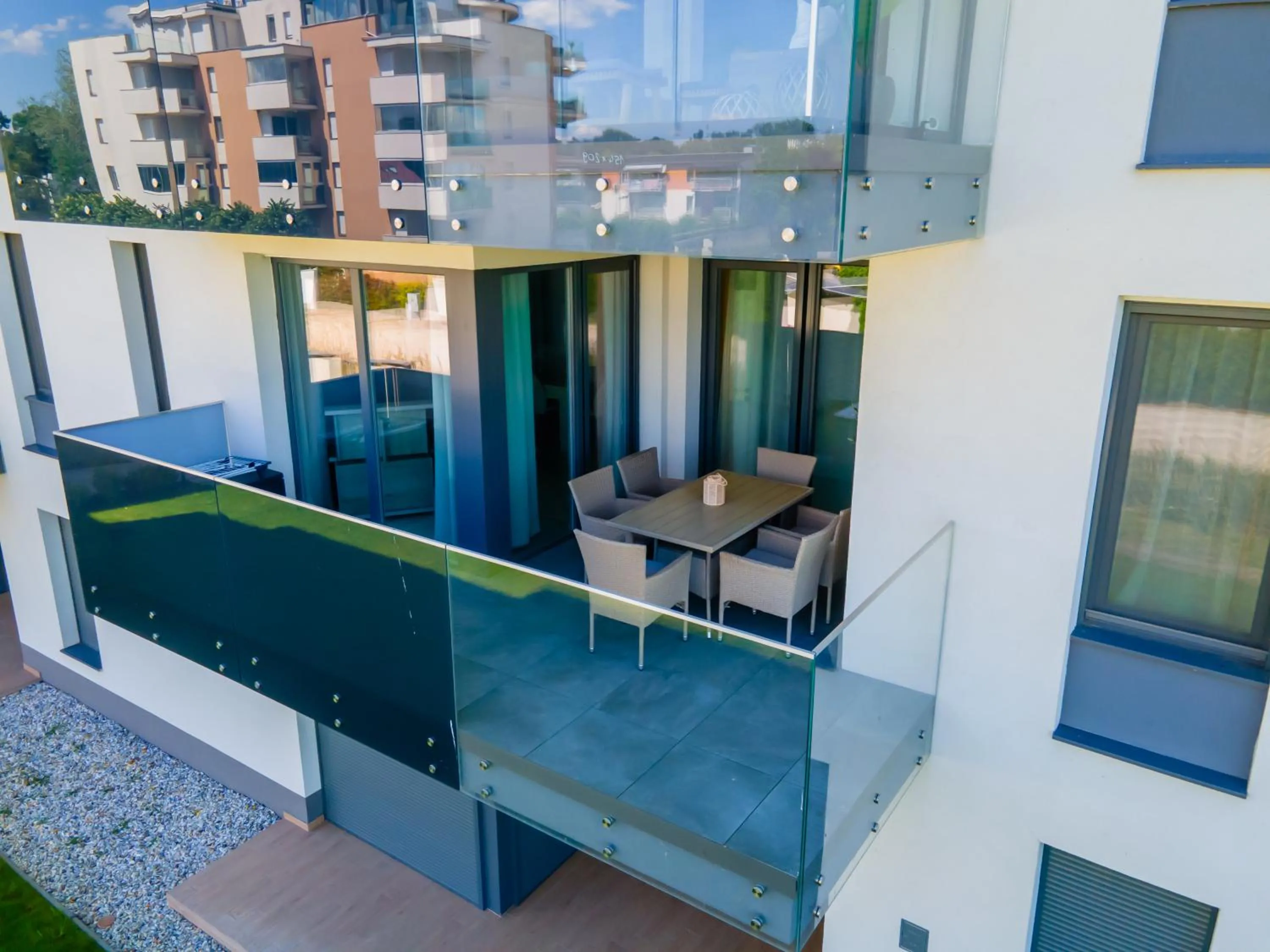 Balcony/Terrace in MyFlat Casa Galerius Apartment