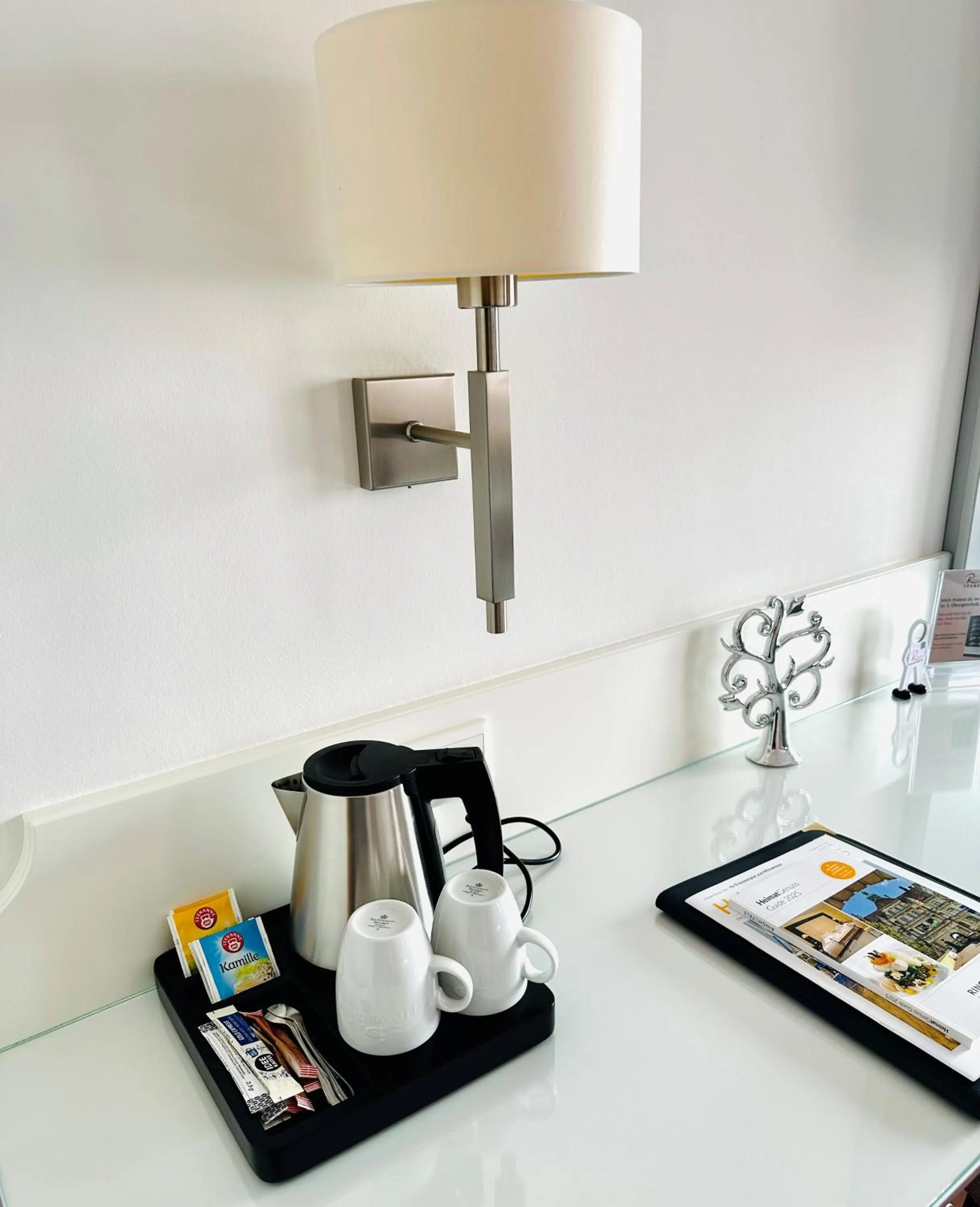 Coffee/tea facilities in Ringhotel Reubel