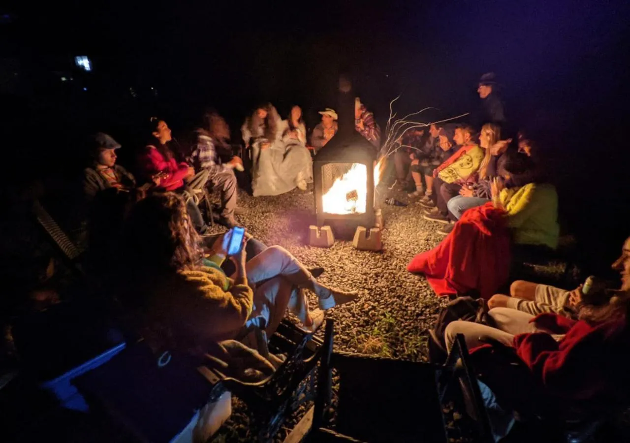 People in Auberge de nos Aieux