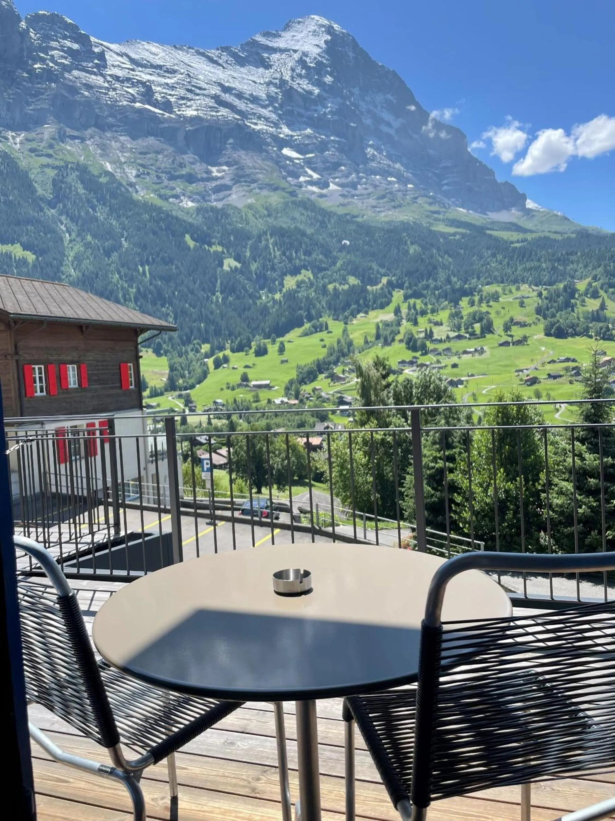 Balcony/Terrace in Jungfrau Lodge, Swiss Mountain Hotel