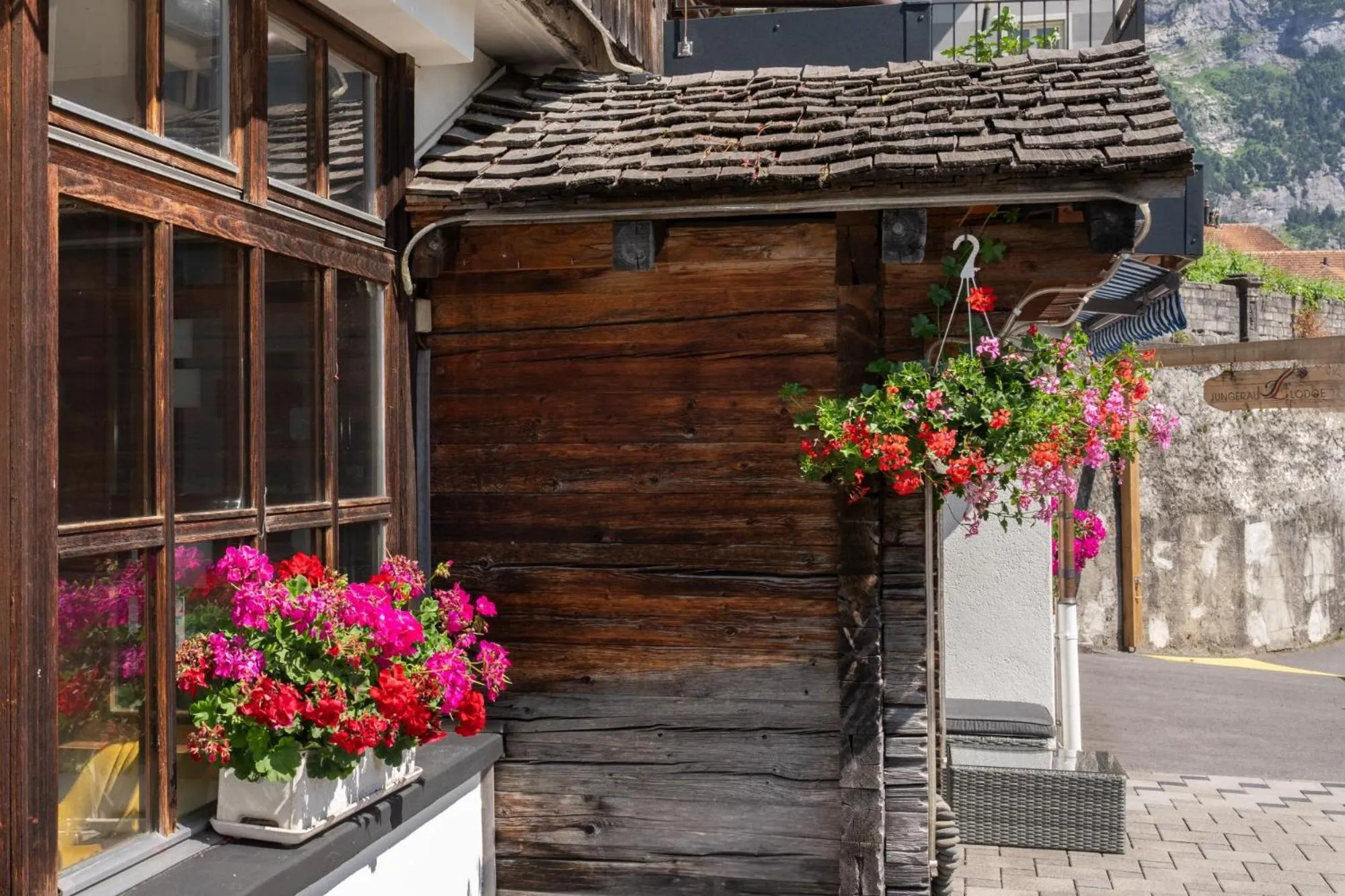 Property building in Jungfrau Lodge, Swiss Mountain Hotel