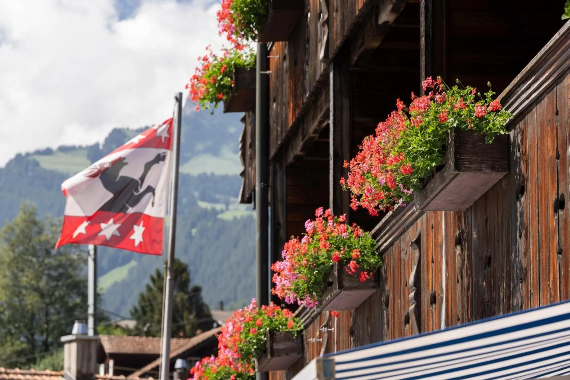 Property building in Jungfrau Lodge, Swiss Mountain Hotel