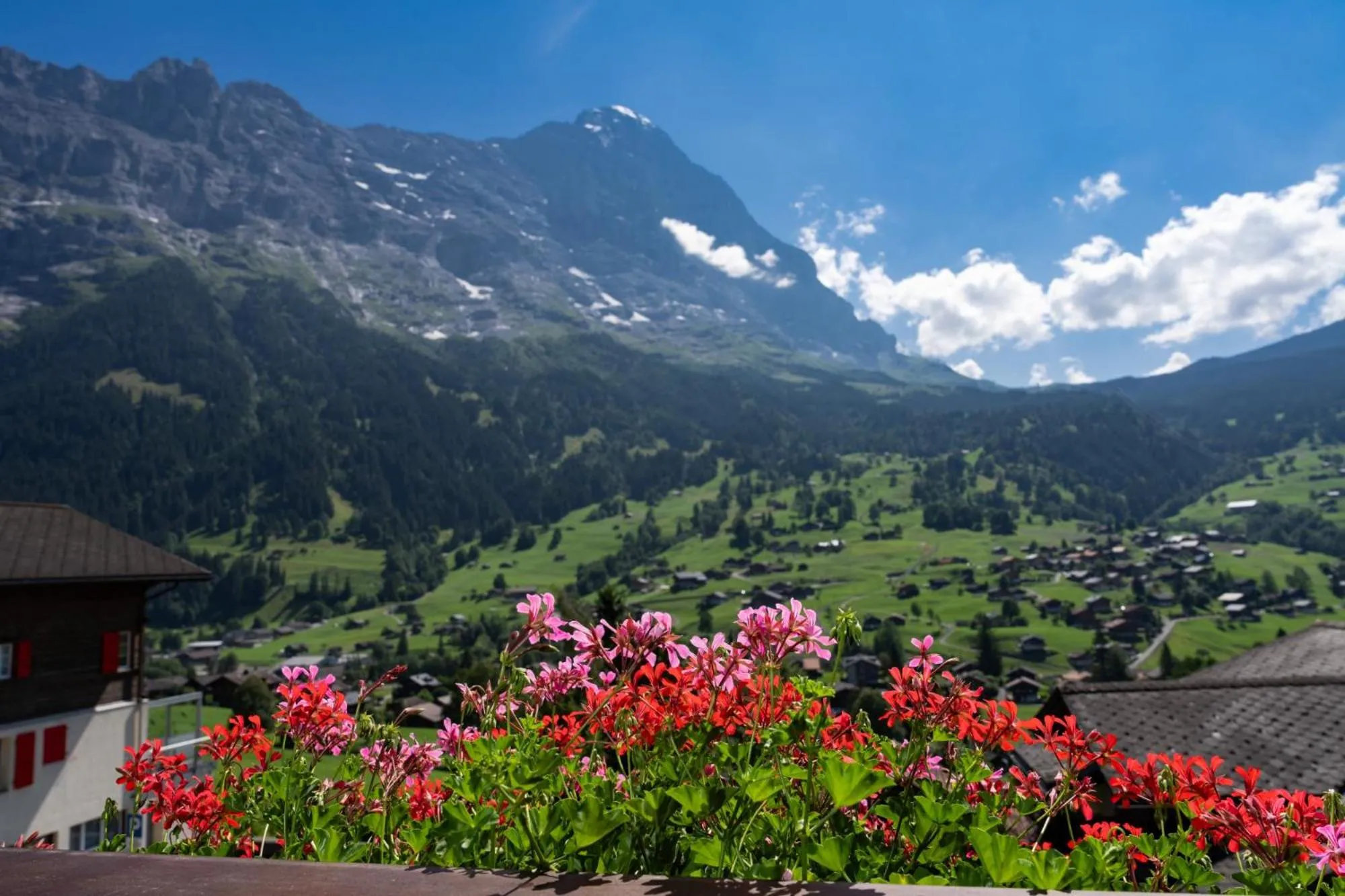 Mountain view in Jungfrau Lodge, Swiss Mountain Hotel