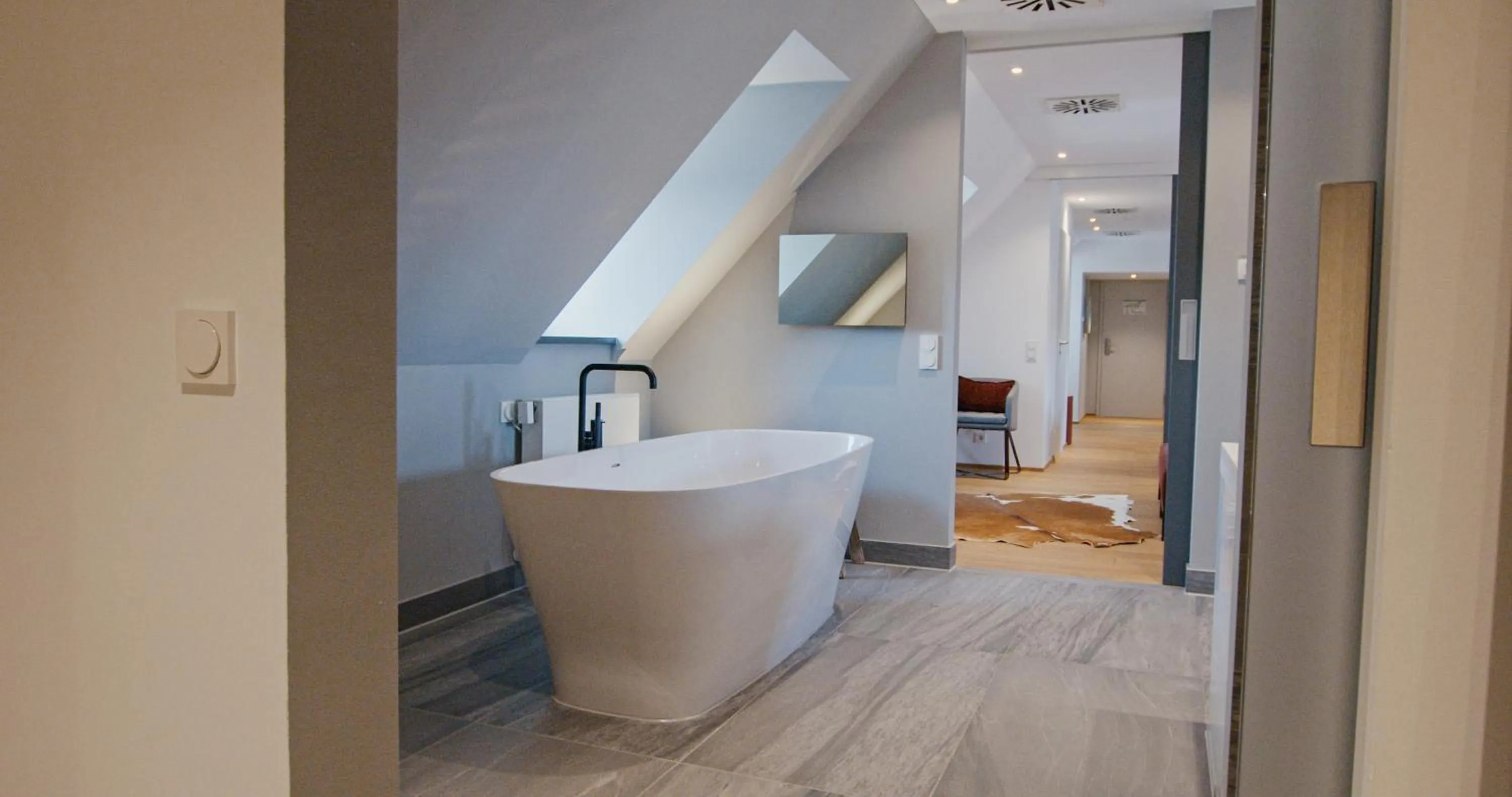 Bathroom in Hotel Maximilian’s