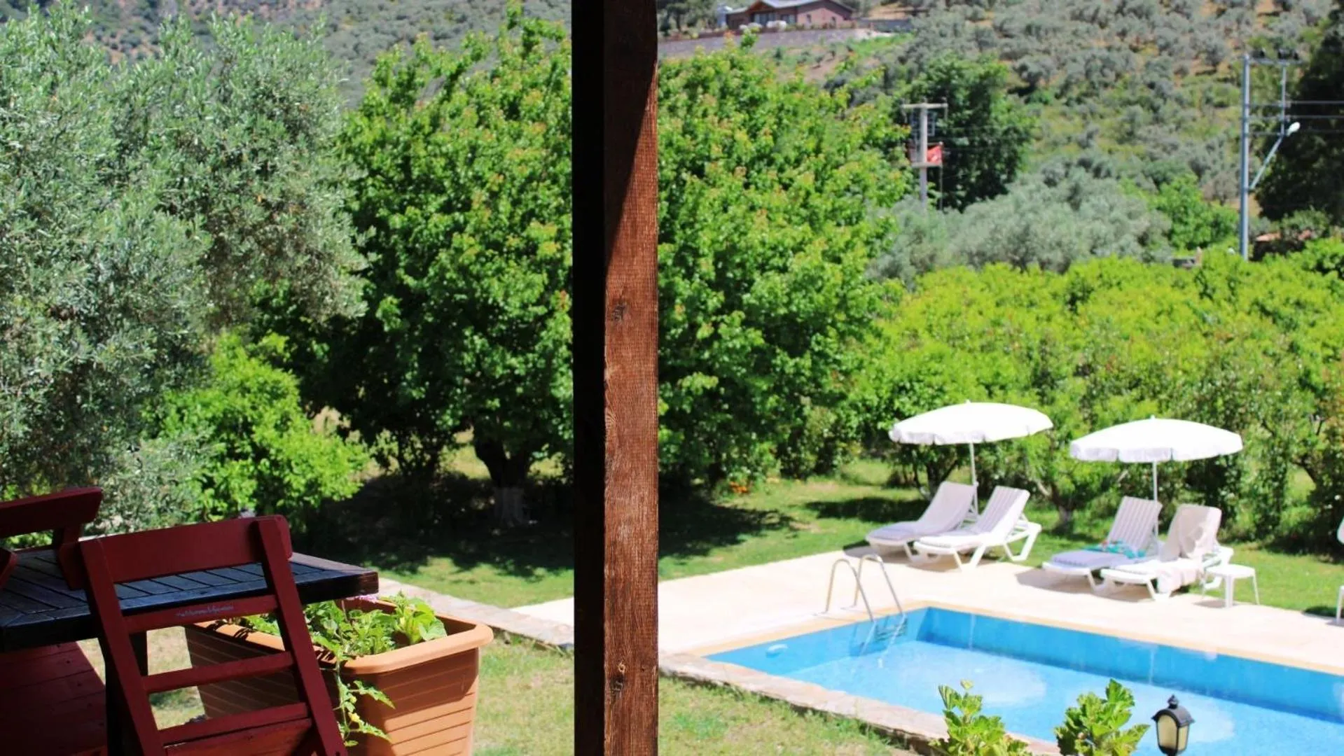 Patio in Pir Efes Konakları