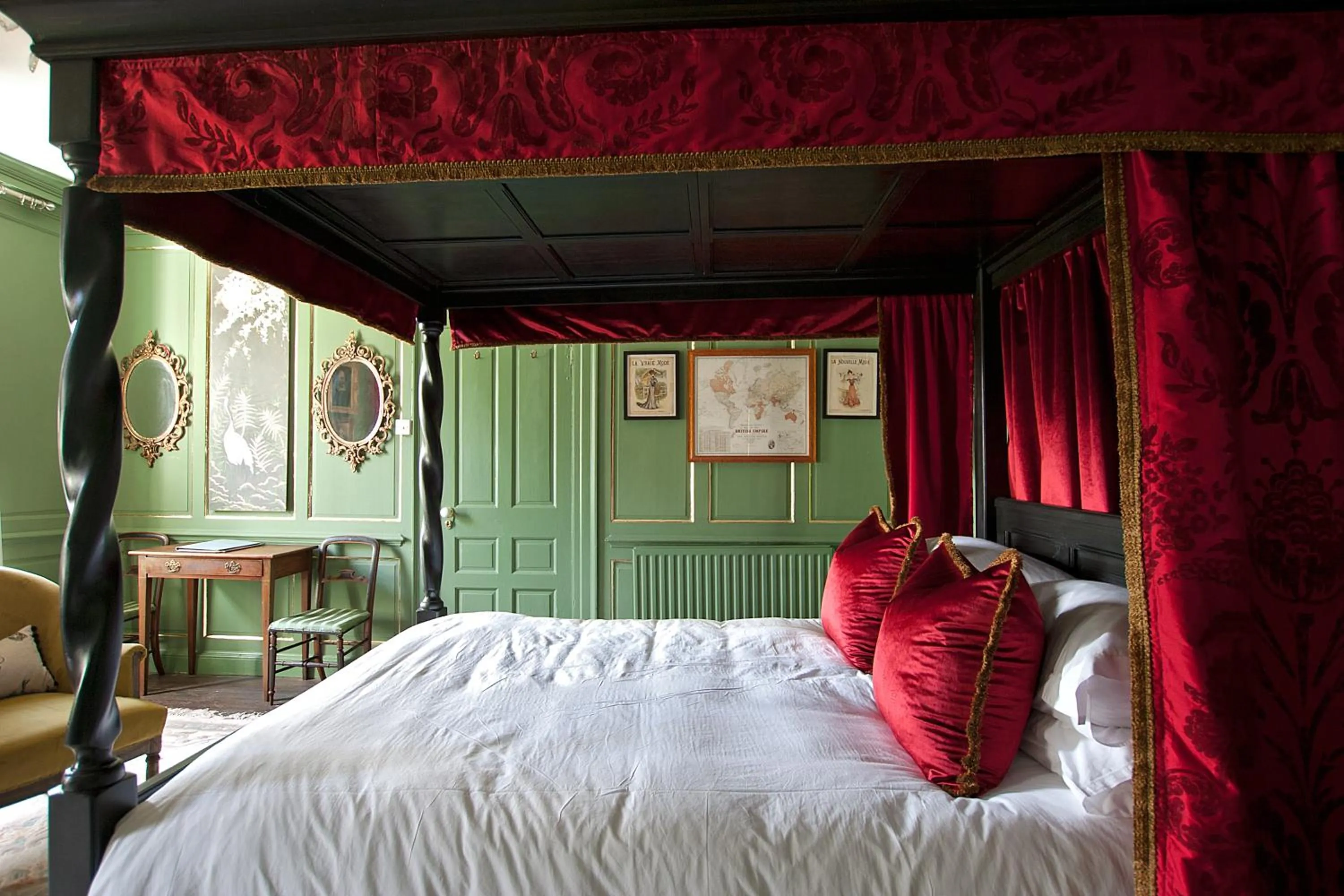 Bed in The Great House B&B