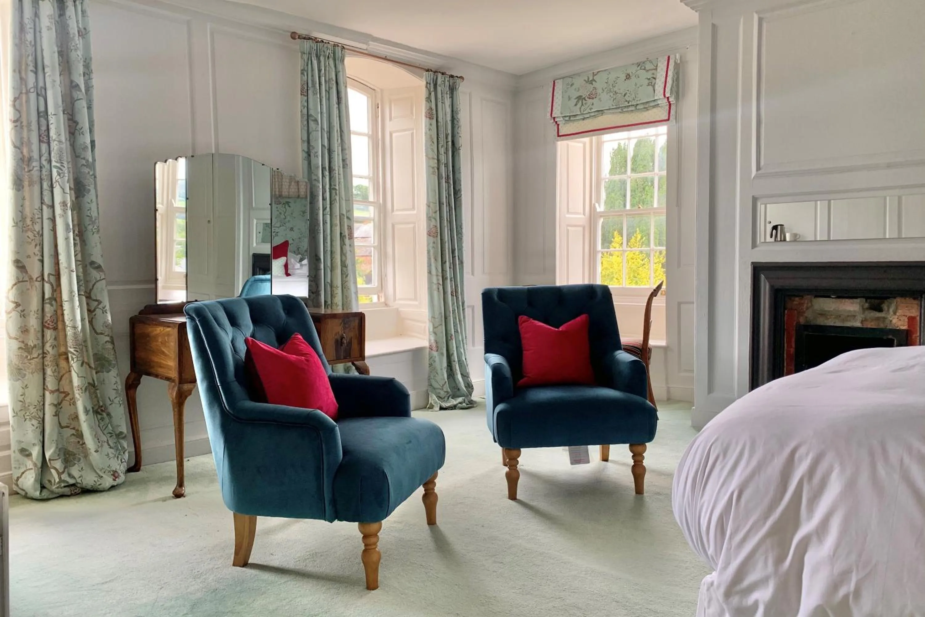 Seating area in The Great House B&B