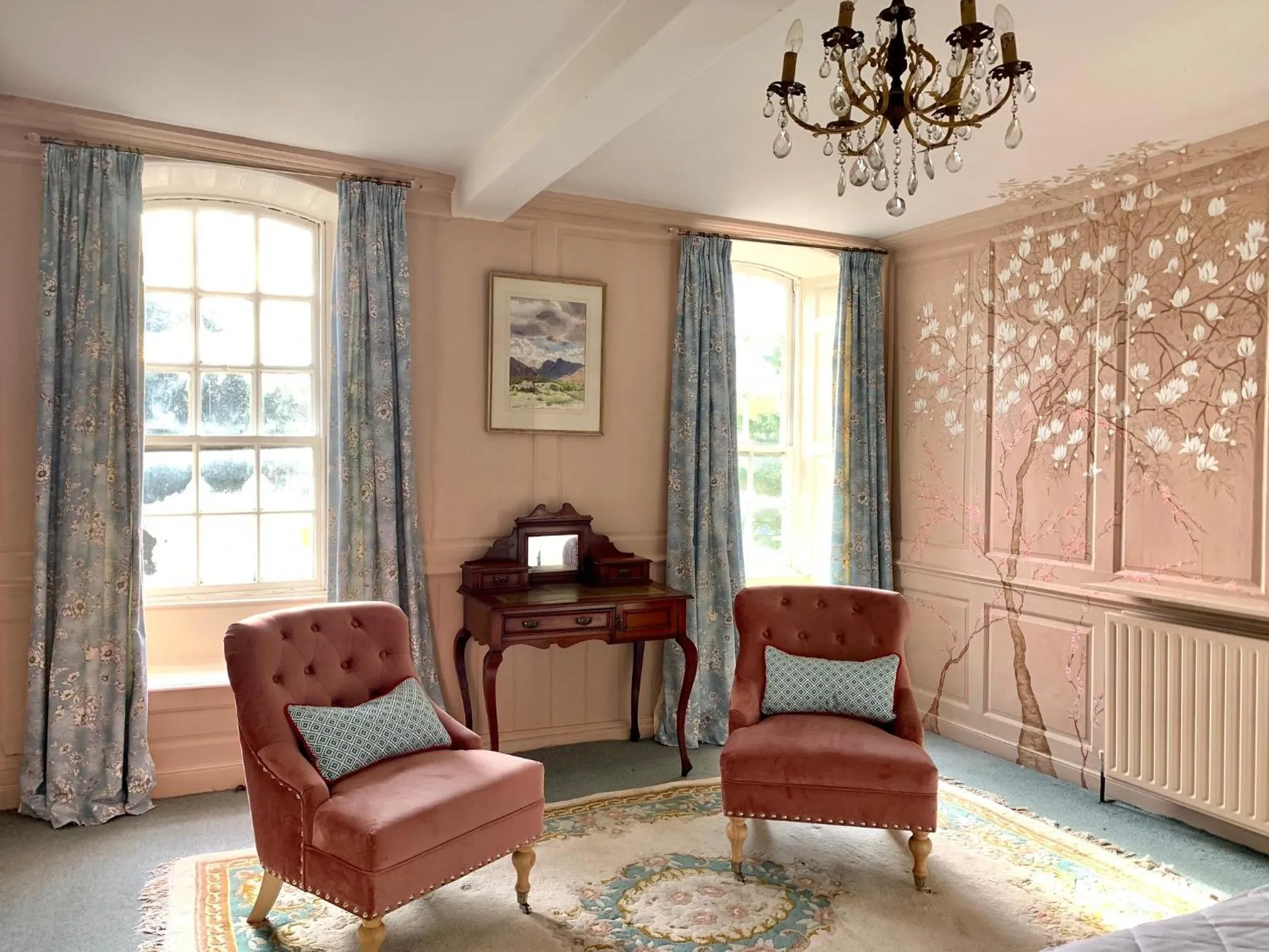 Seating area in The Great House B&B