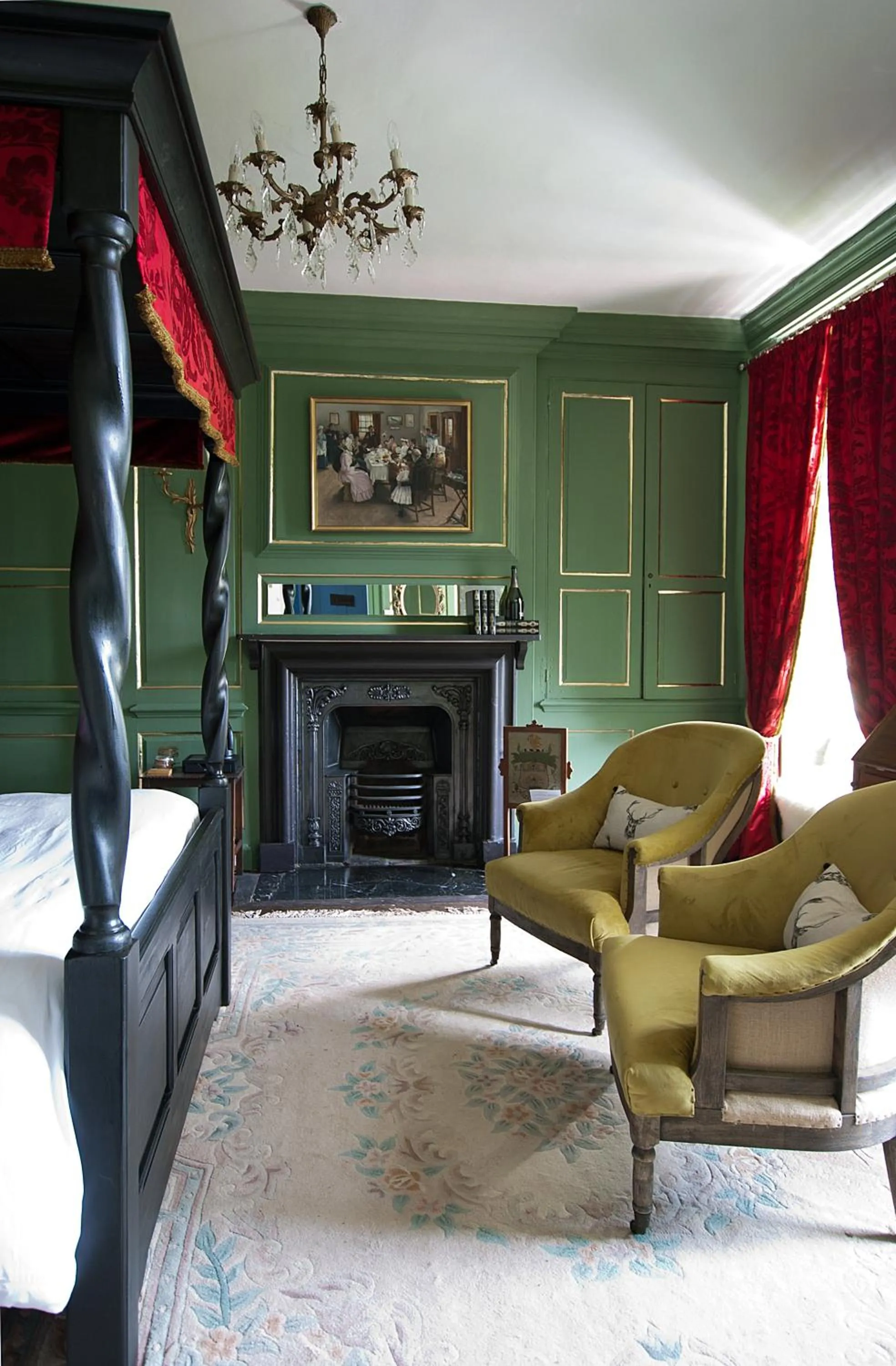 Seating area in The Great House B&B