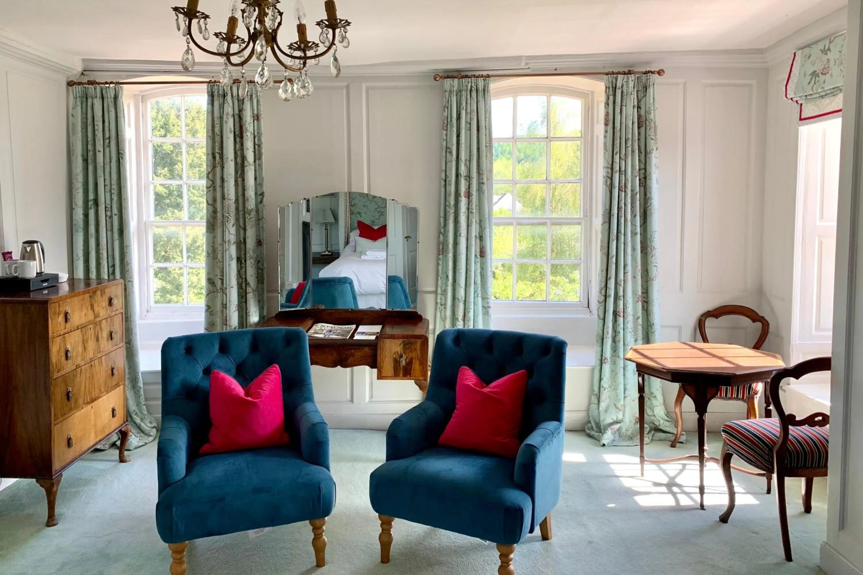 Seating area in The Great House B&B