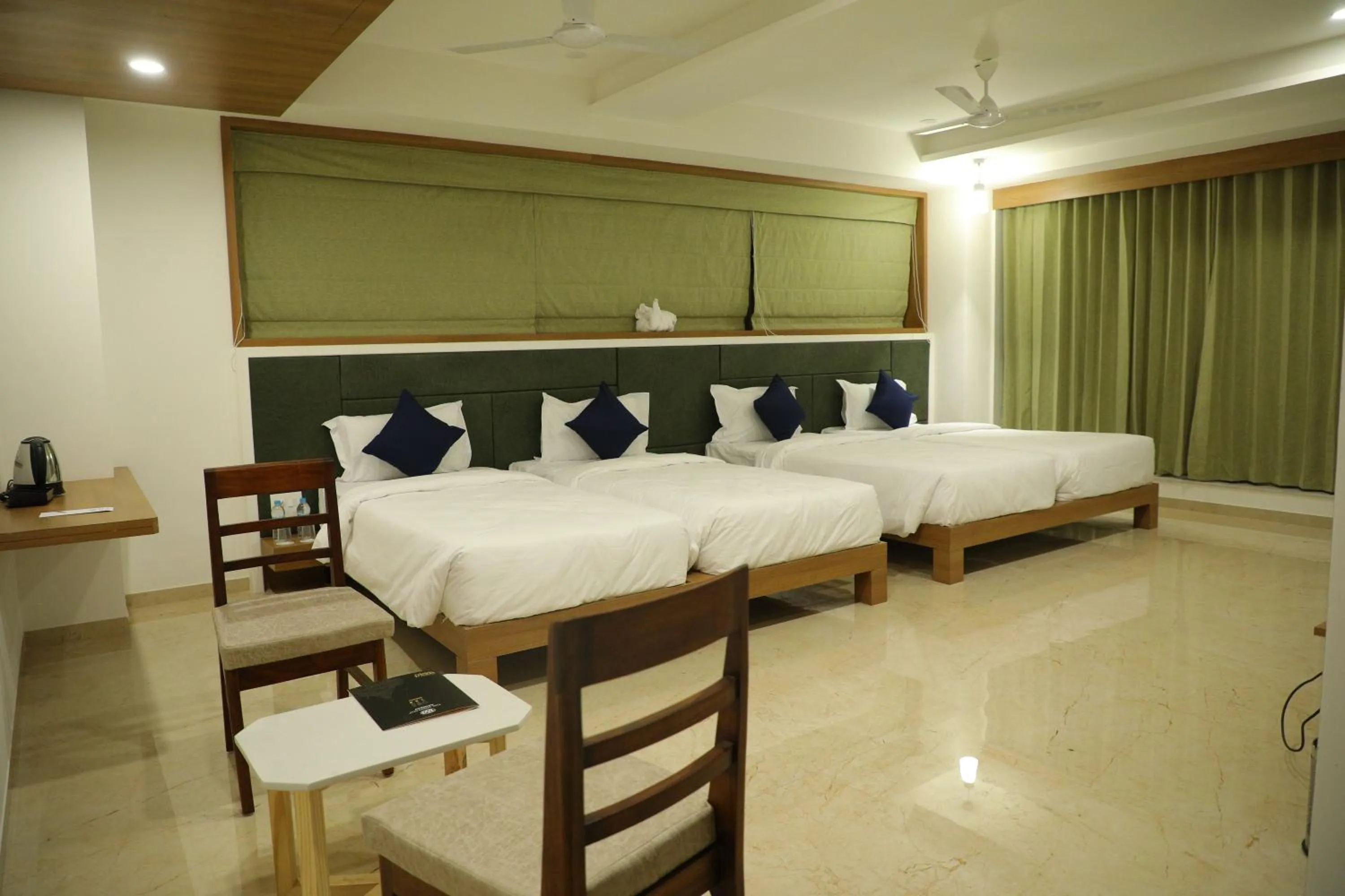 Bed in VITS The Somnath Gateway