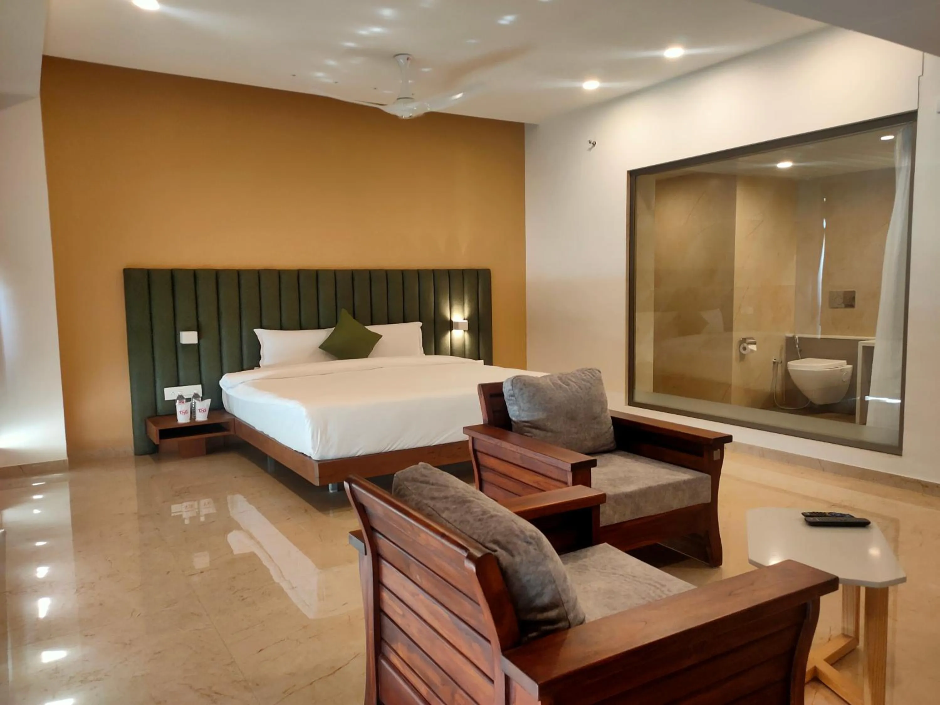 Bed in VITS The Somnath Gateway